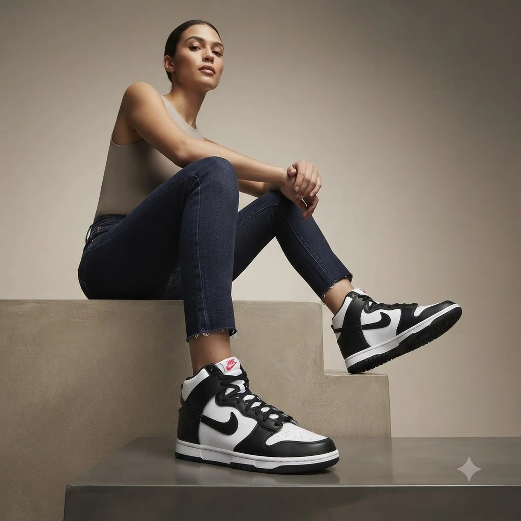 Кросівки жіночі Nike Dunk High Panda (DD1869-103)