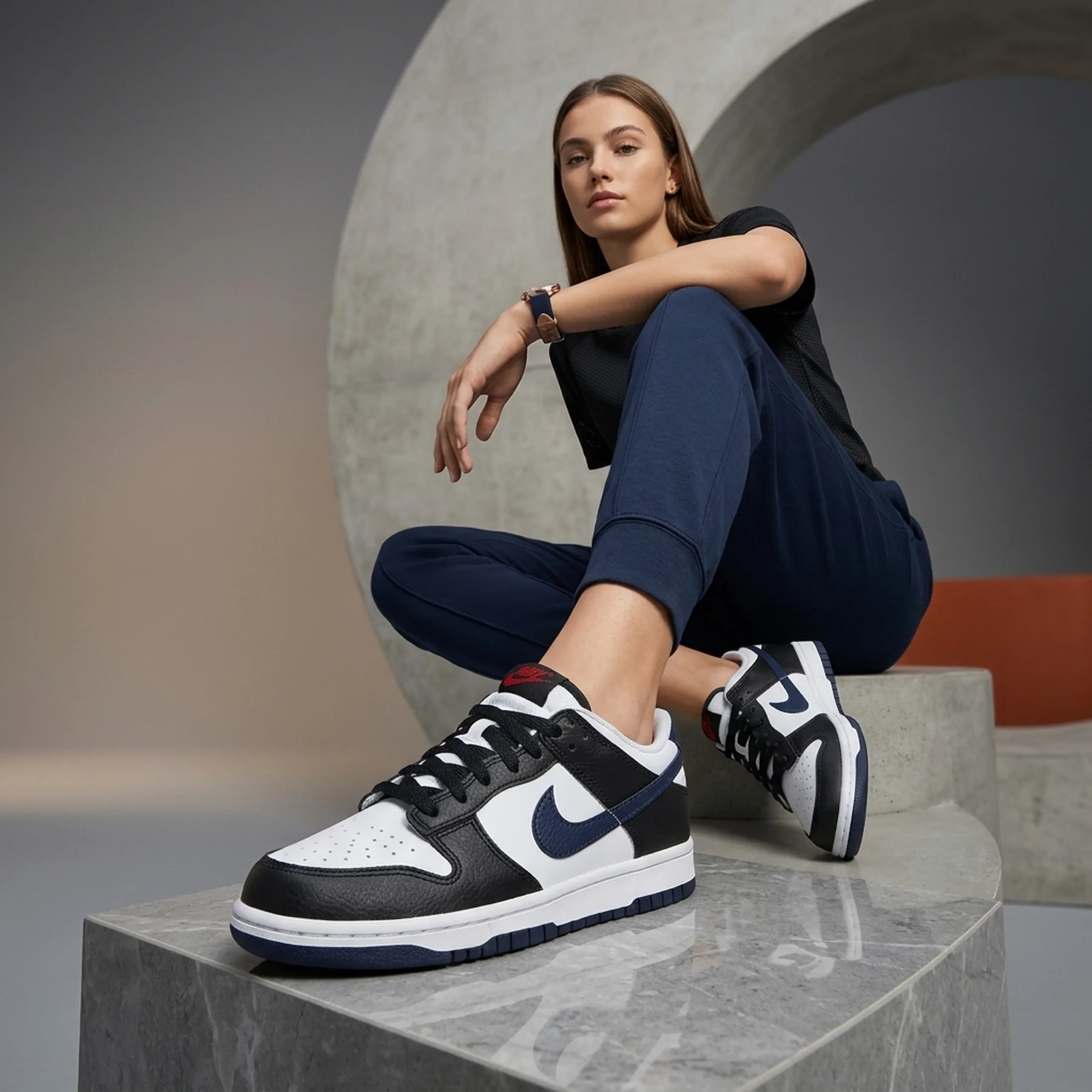 Кросівки жіночі Nike Dunk Low Gs (HJ9202-001)