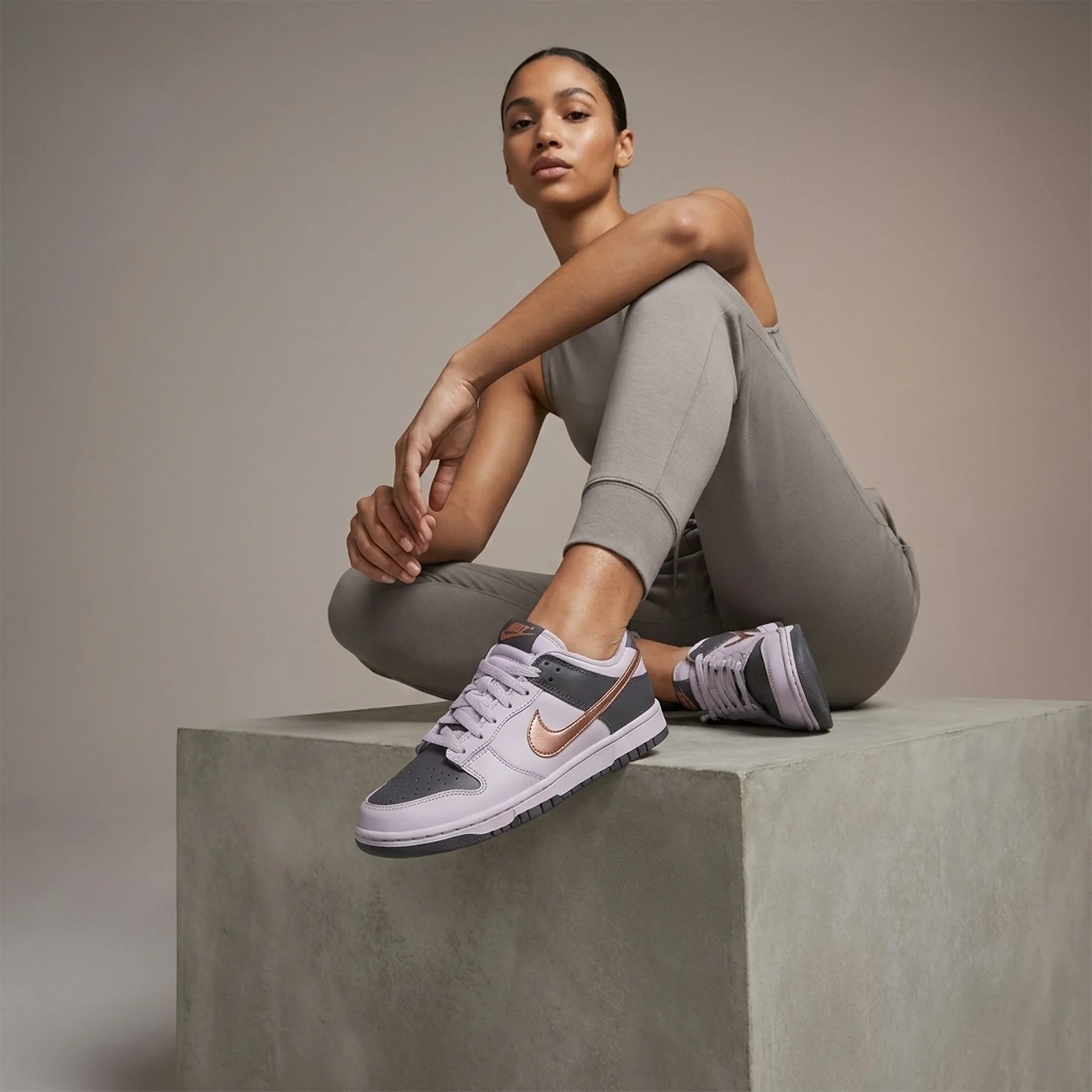 Кросівки жіночі Nike Dunk Low Se Gs (DX1663-400)