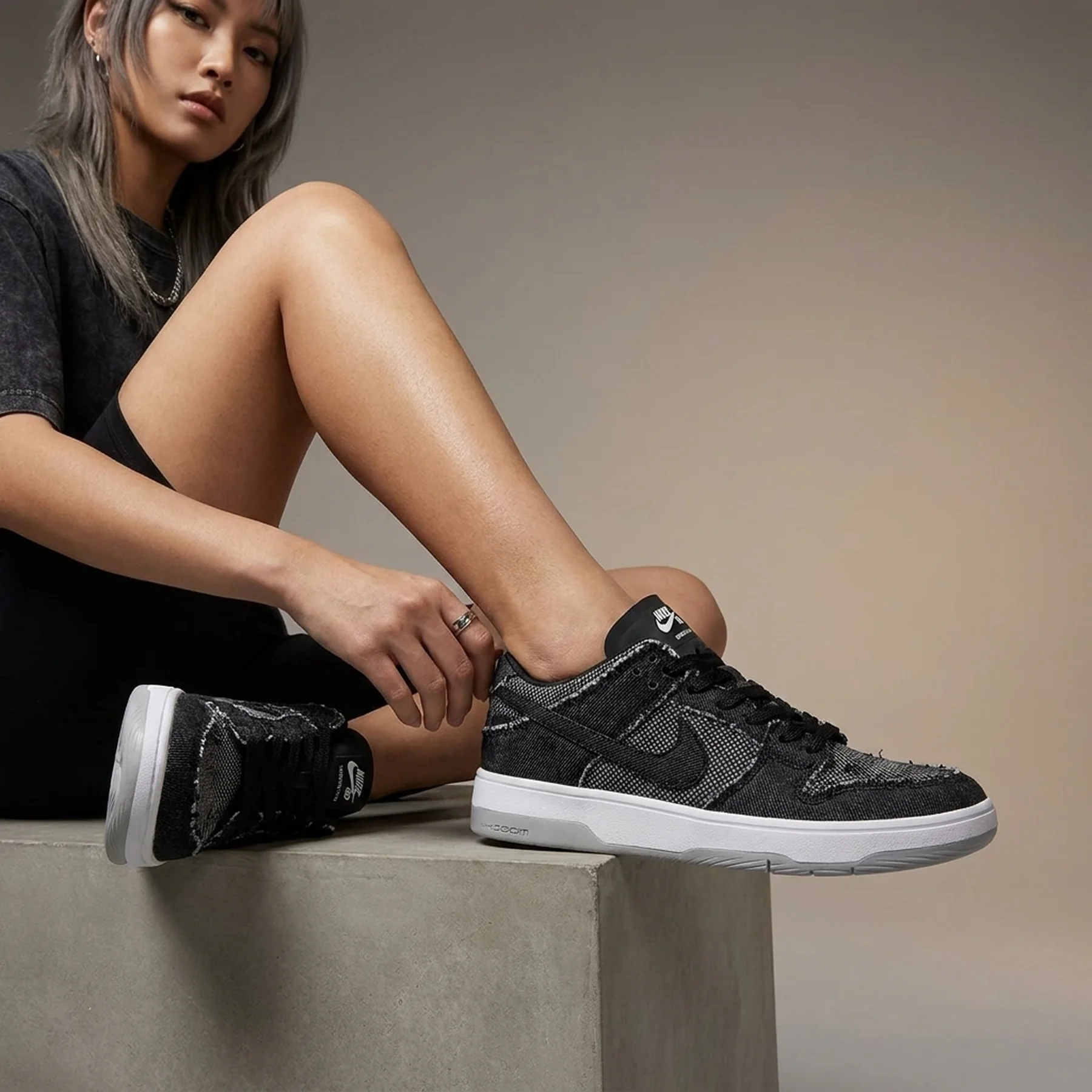 Кросівки жіночі Nike Medicom X Sb Dunk Low Elite Black (877063-002)