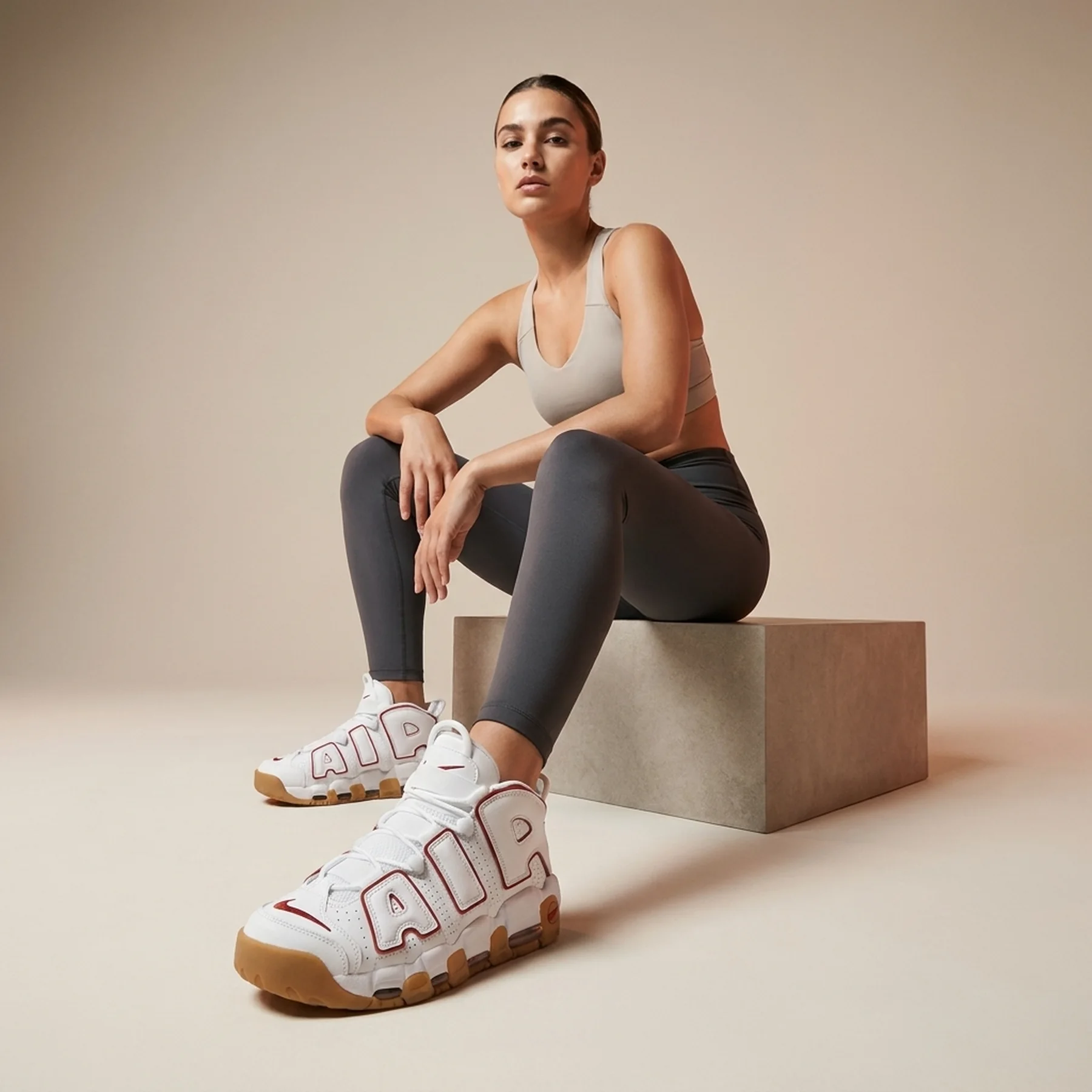 Кросівки жіночі Nike Uptempo Gs (FJ2846-100)