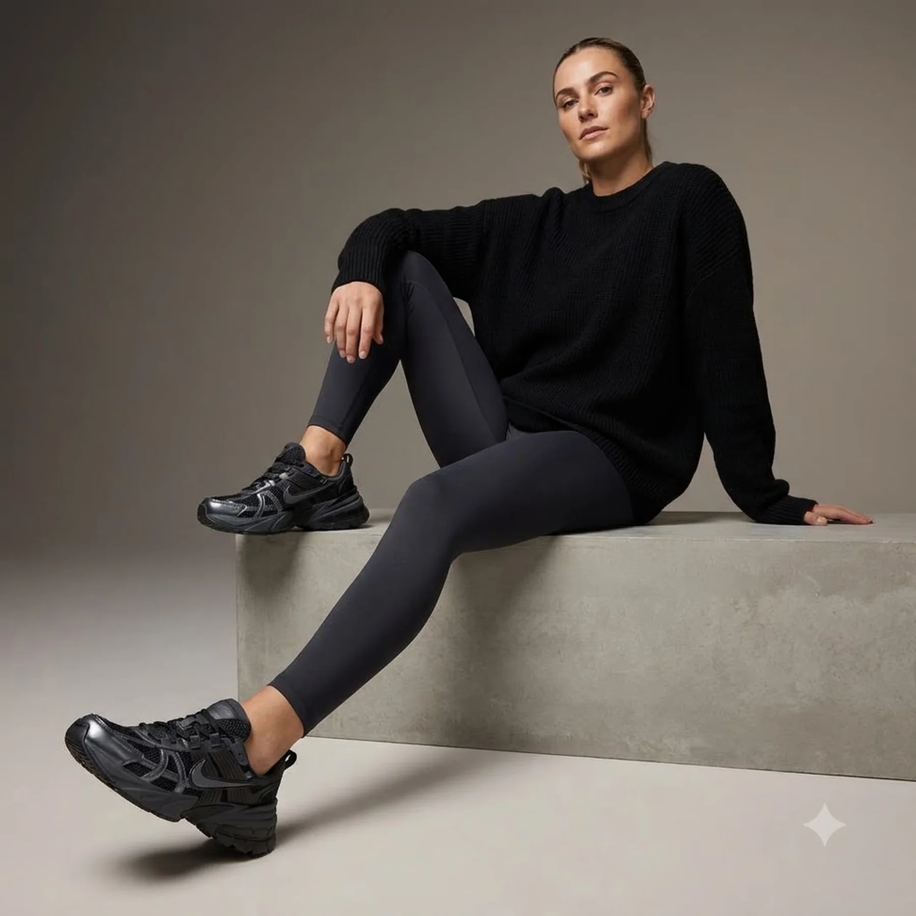 Кросівки жіночі Nike V2K Run 'Black Anthracite'