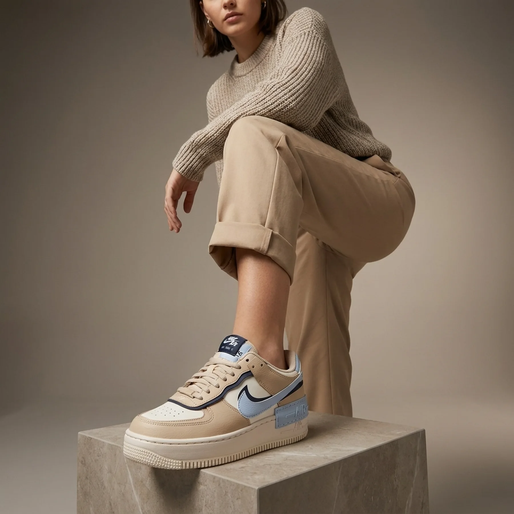 Кросівки жіночі Nike W Af1 Shadow (DZ1847-107)