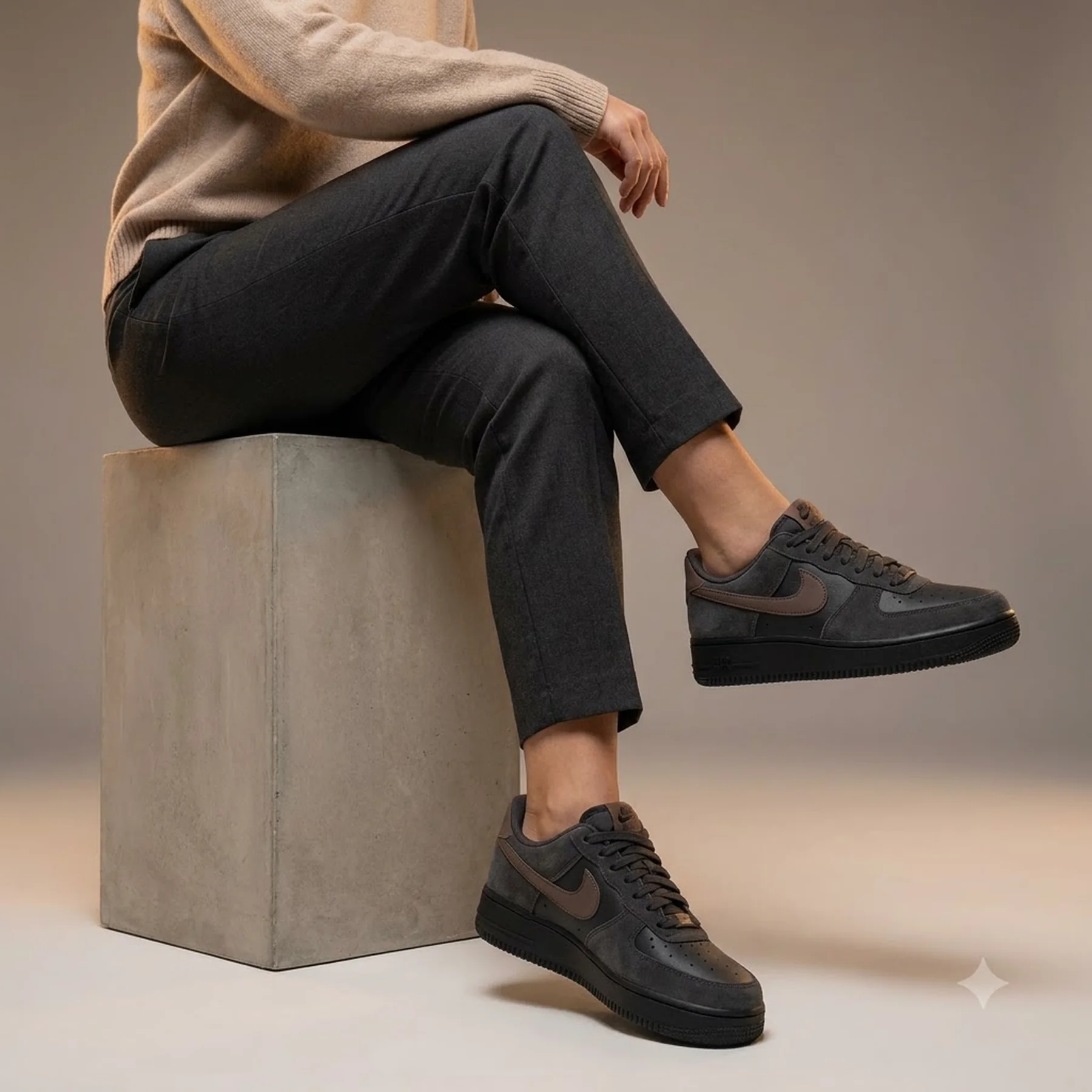 Кросівки жіночі Nike W Air Force 1 Lo Black (II7650-200)