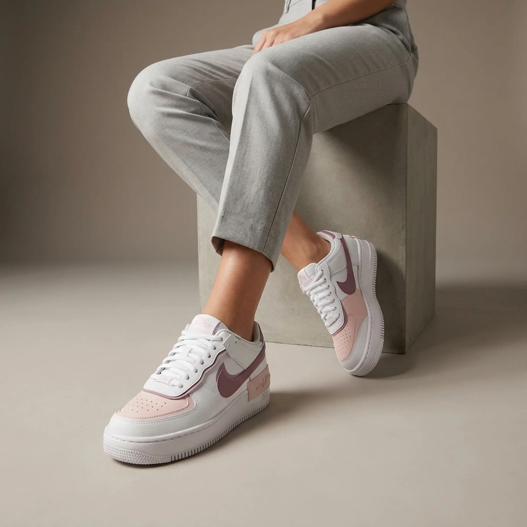 Кросівки жіночі Nike W Air Force 1 Shadow White (CI0919-113)