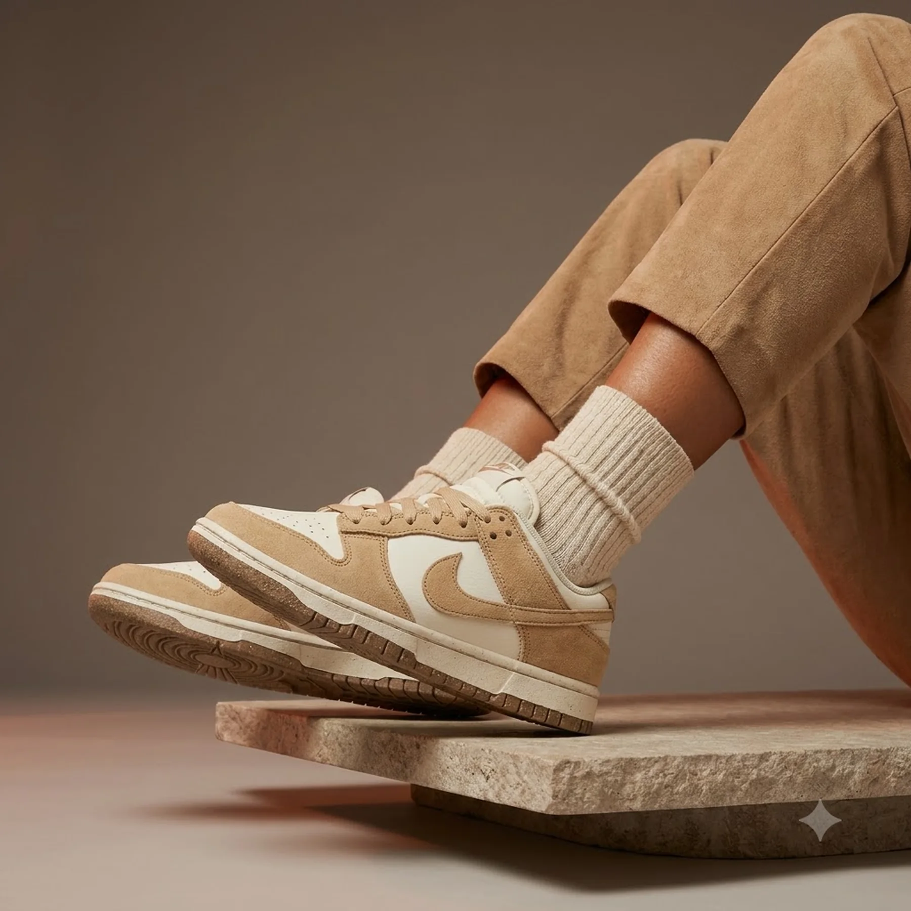 Кросівки жіночі Nike Wmns Dunk Low Next Nature 'Flax'