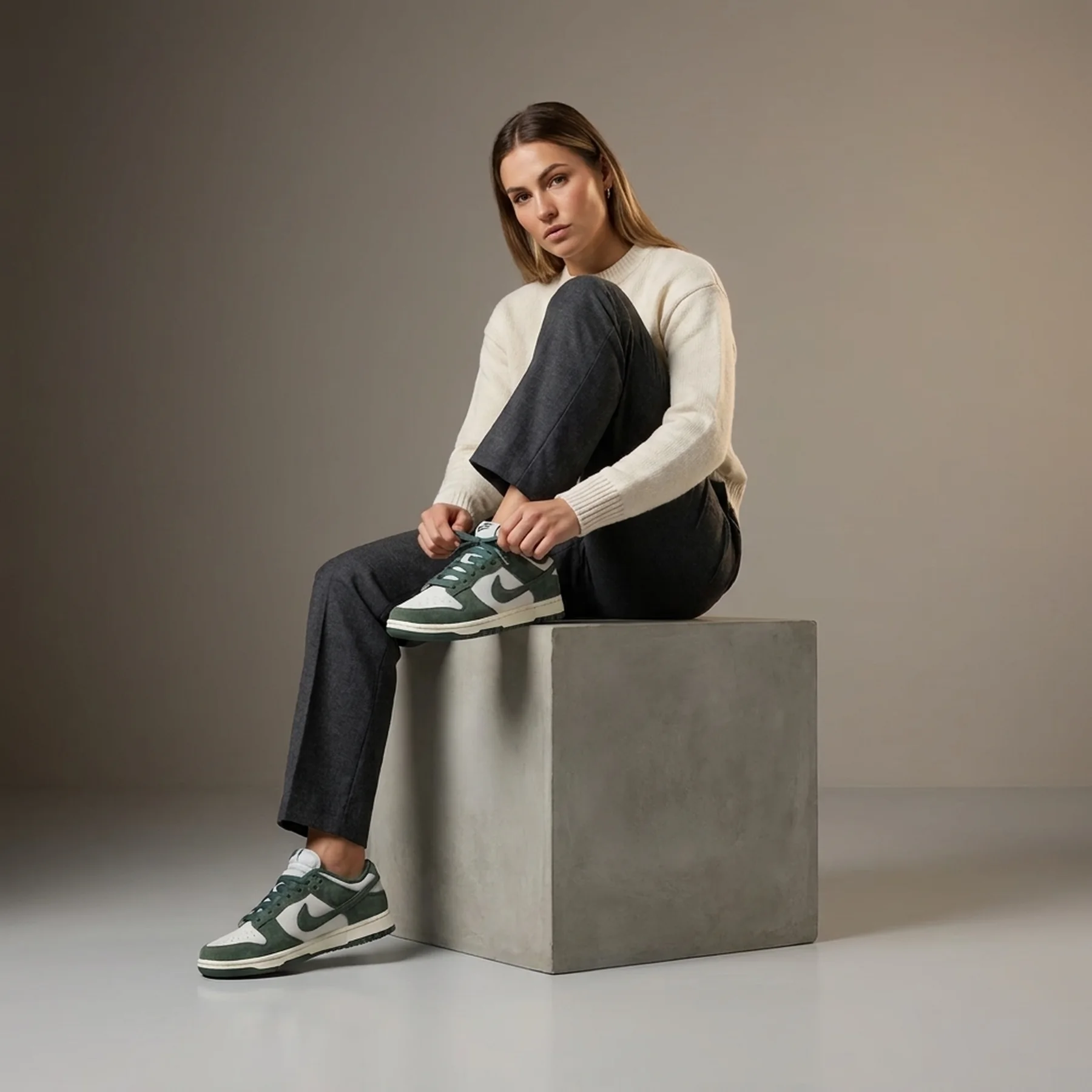 Кросівки жіночі Nike Wmns Dunk Low Next Nature 'Vintage Green'