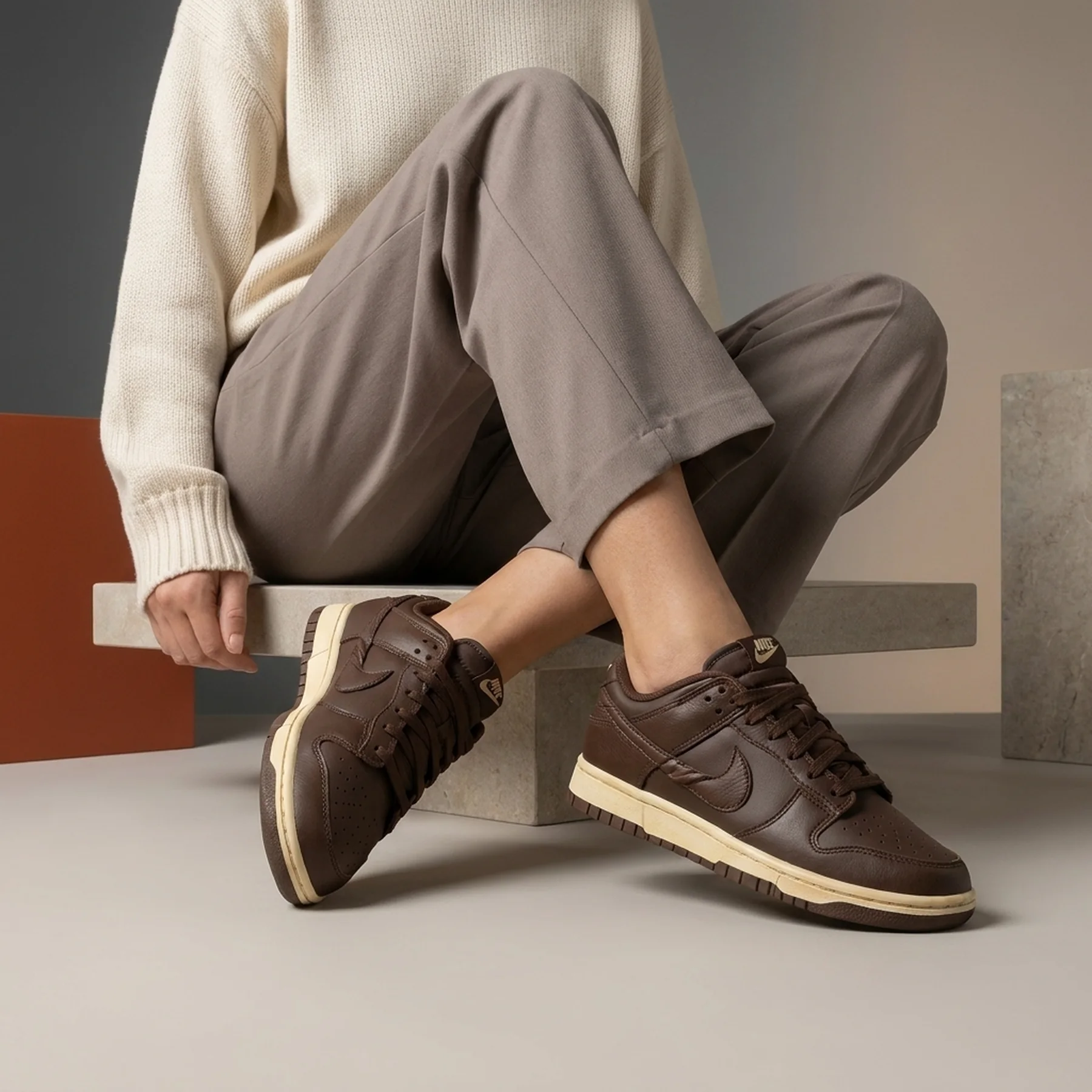 Кросівки жіночі Nike Wmns Dunk Low Twist 'Baroque Brown'