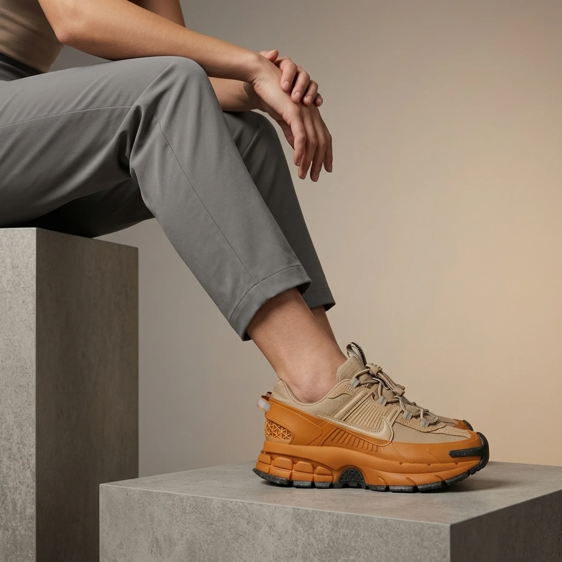 Кросівки жіночі Nike Wmns Zoom Vomero Roam 'Flax'