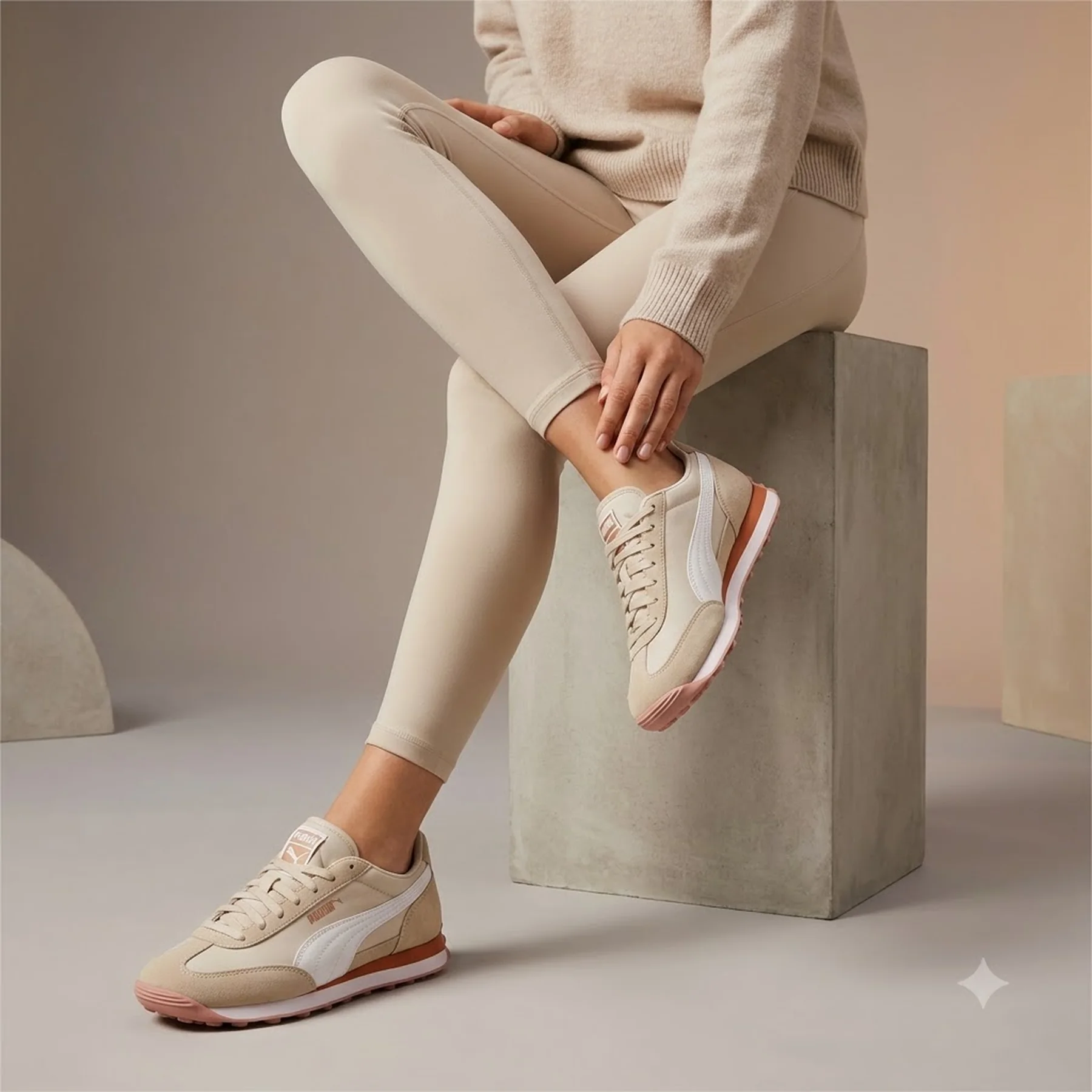 Кросівки жіночі Puma Easy Rider Ballet Sneakers Beige (401069-01)