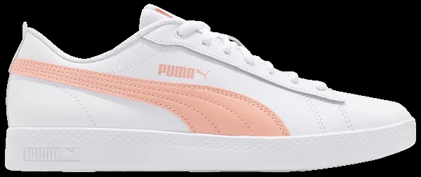 Кросівки жіночі Puma Smash v2 L White Apricot Blush