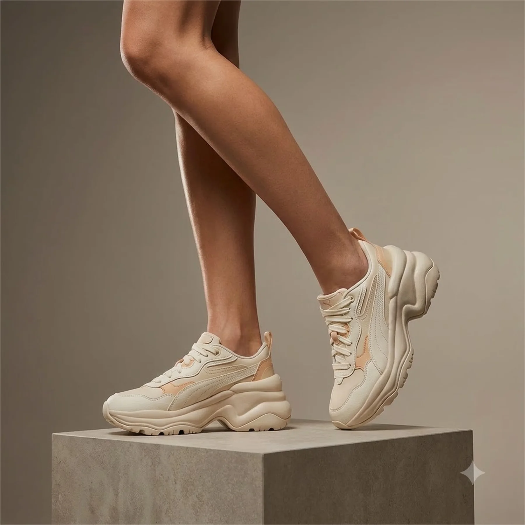 Кросівки жіночі Puma Wmns Cilia Wedge Beige (393915-11)