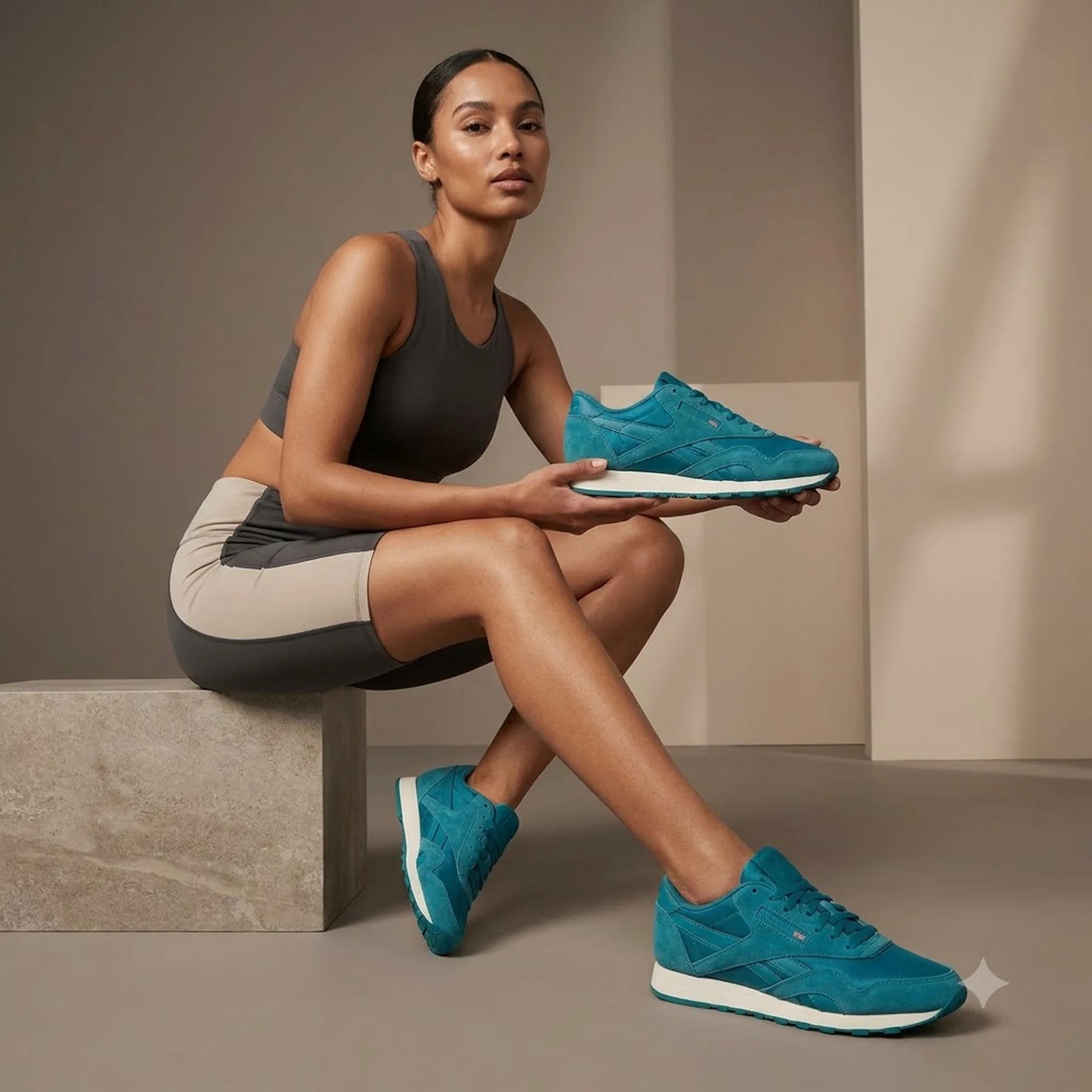 Кросівки жіночі Reebok X Face Stockholm Classic Nylon Compassion Blue (BD2681)