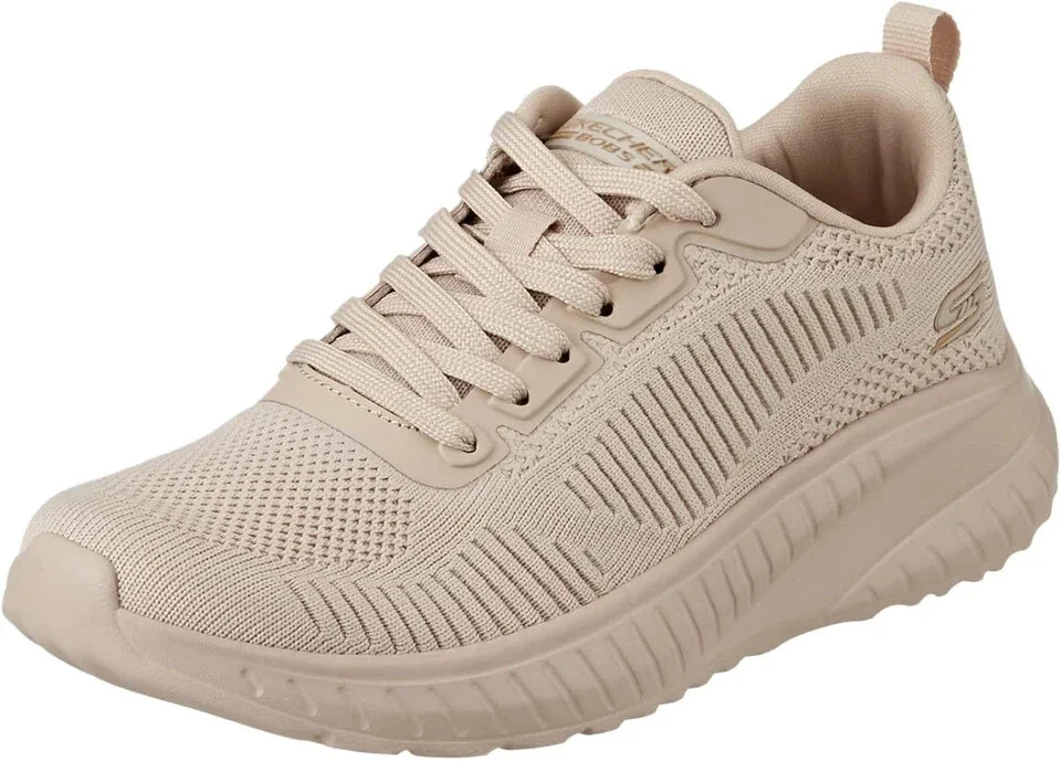 Кросівки жіночі Skechers Bobs Squad Chaos Face Off Natural Peach 117209-Nude (117209-NUDE)