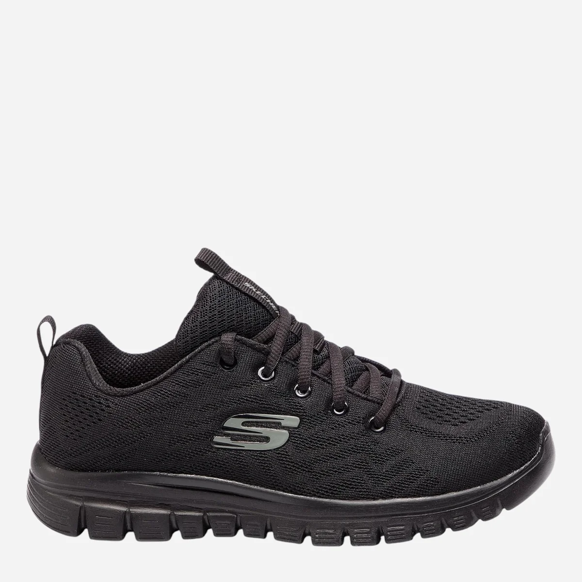 Кросівки жіночі Skechers Graceful Get Connected Black (12615-BBK)