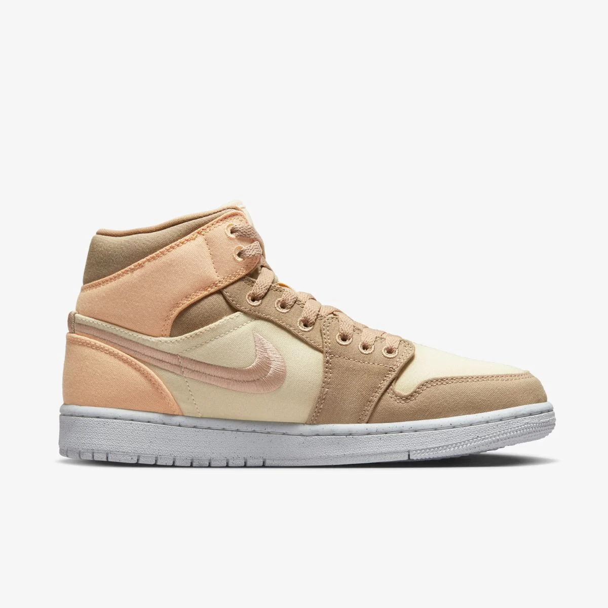 Кросівки жіночі Wmns Air Jordan 1 Mid SE 'Muslin Canvas'