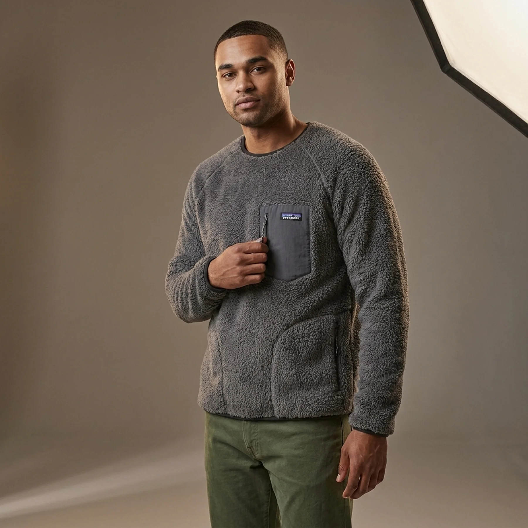 Крю Patagonia M's Los Gatos Forge Grey