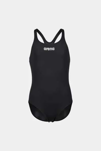 Купальник для дівчат Arena TEAM SWIM PRO SOLID L чорний, білий Діт 128 см