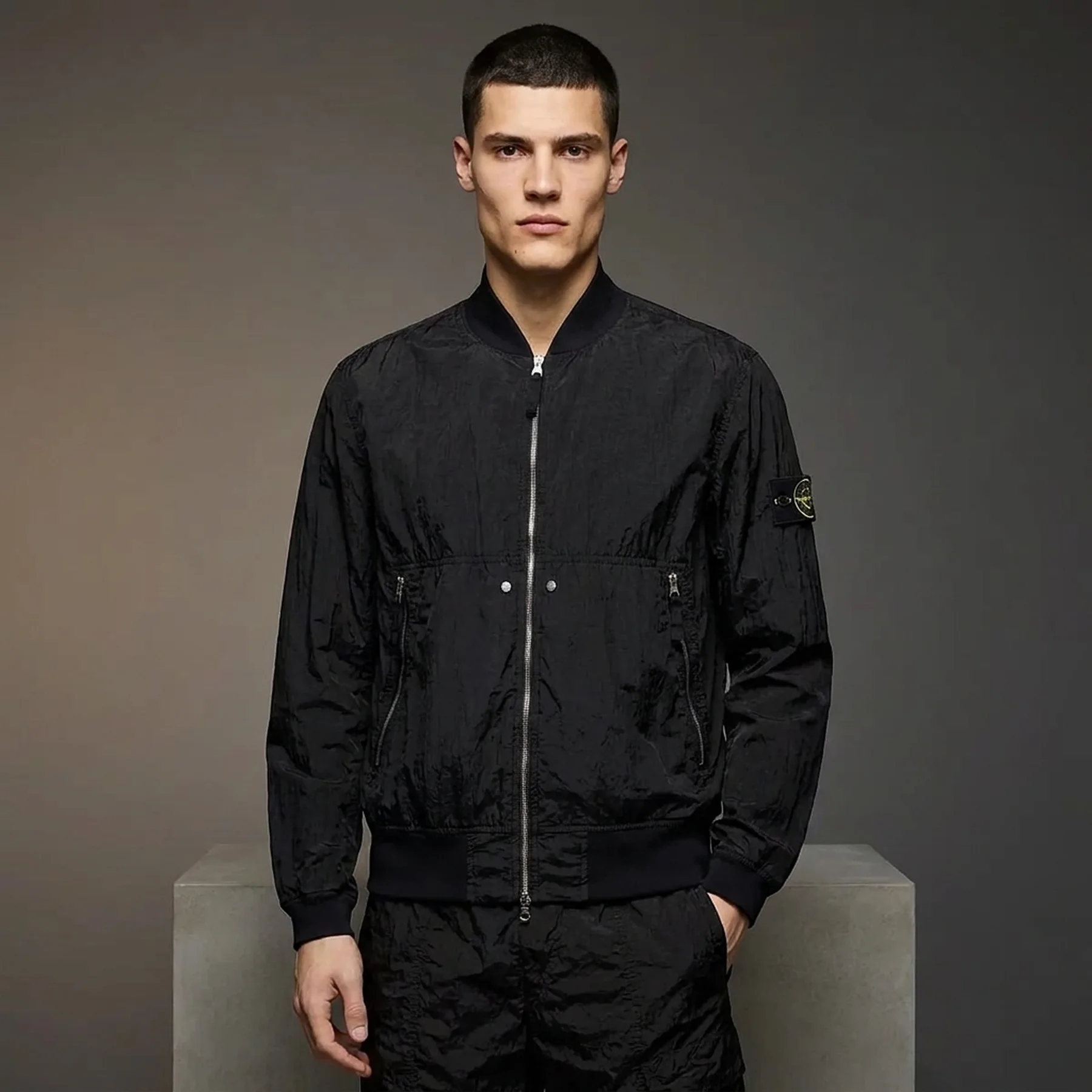Куртка Stone Island Bomber nylon metal watro-tc in econyl