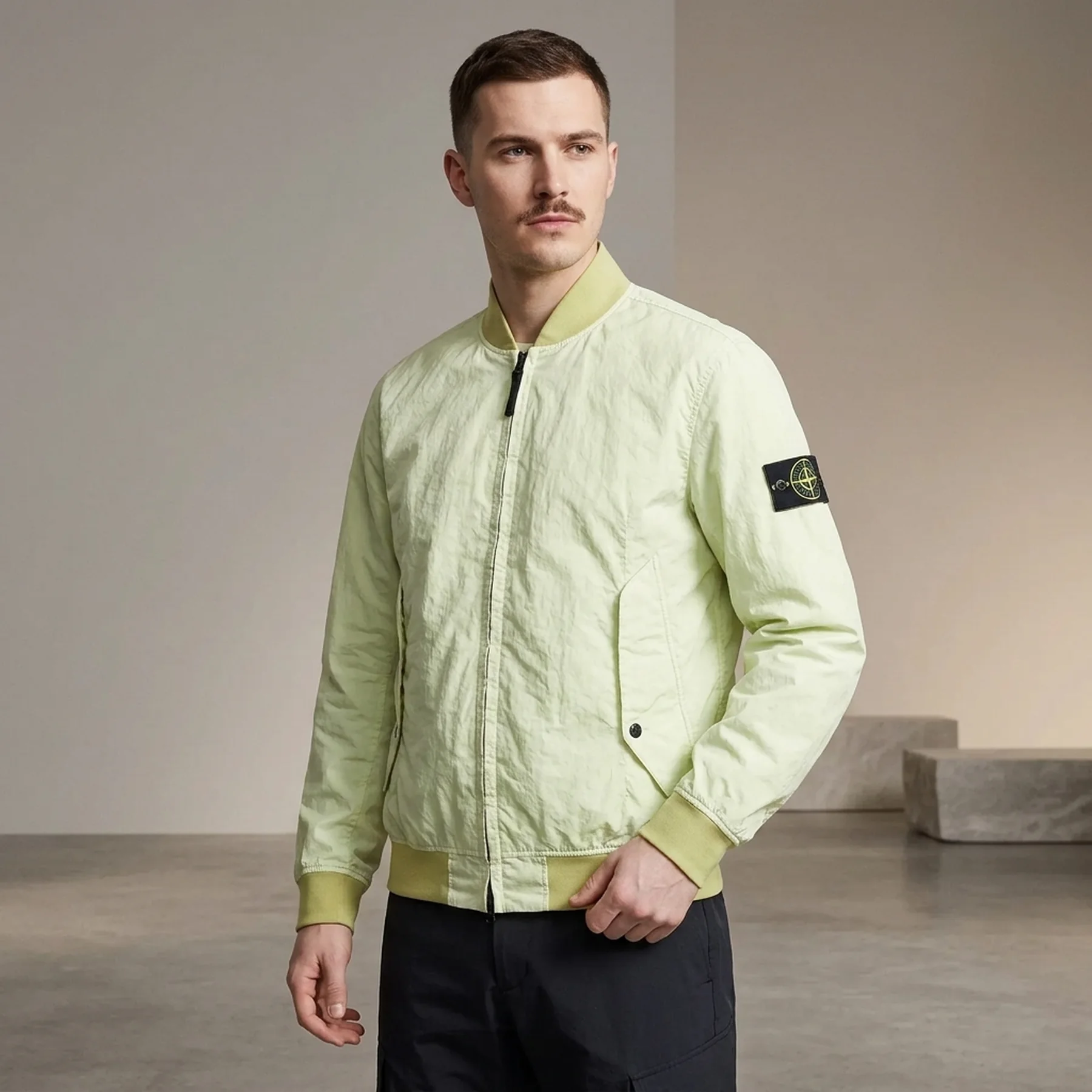 Куртка-бомбер Stone Island Membrana 3L TC
