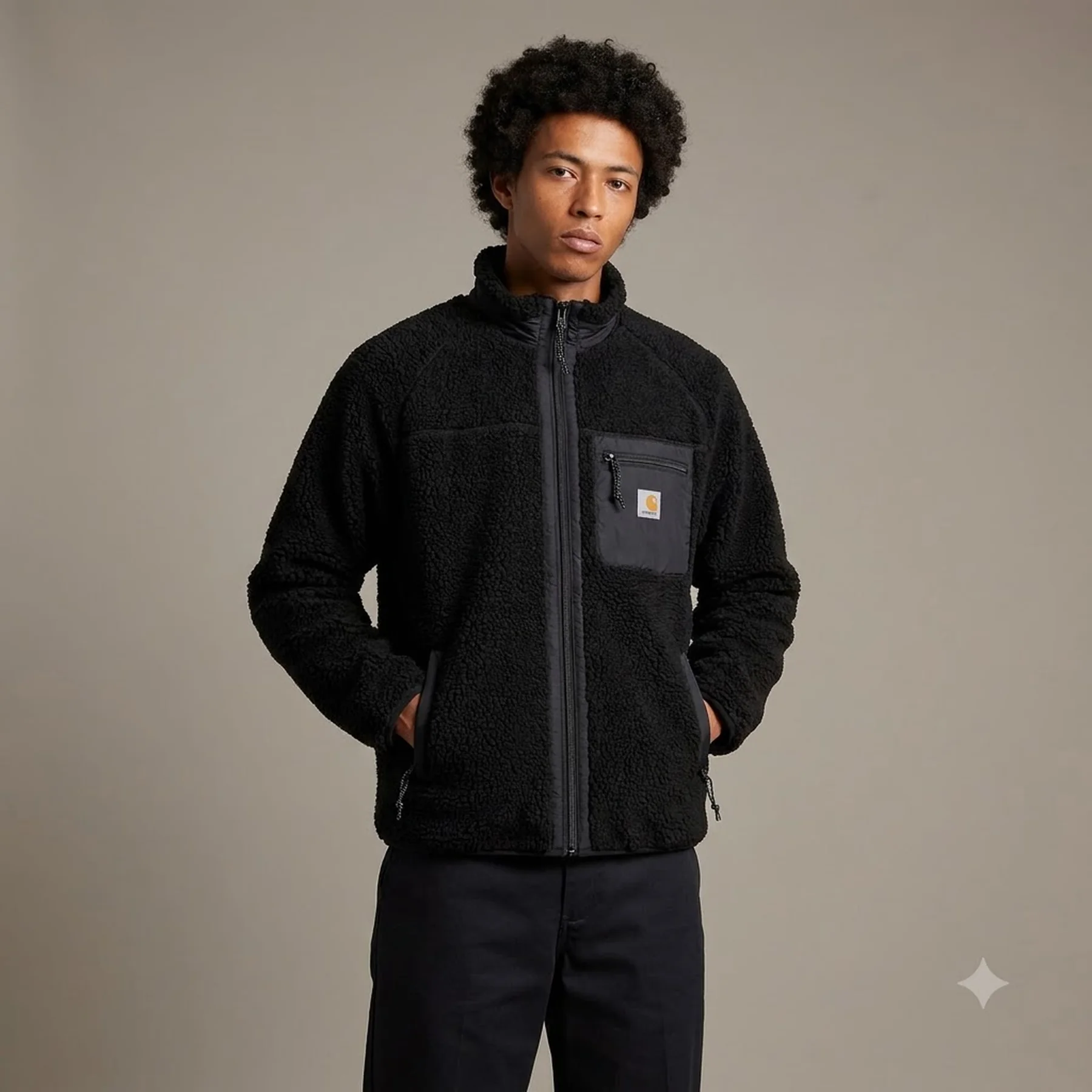 Куртка Carhartt Prentis Liner Camo Laurel/Black