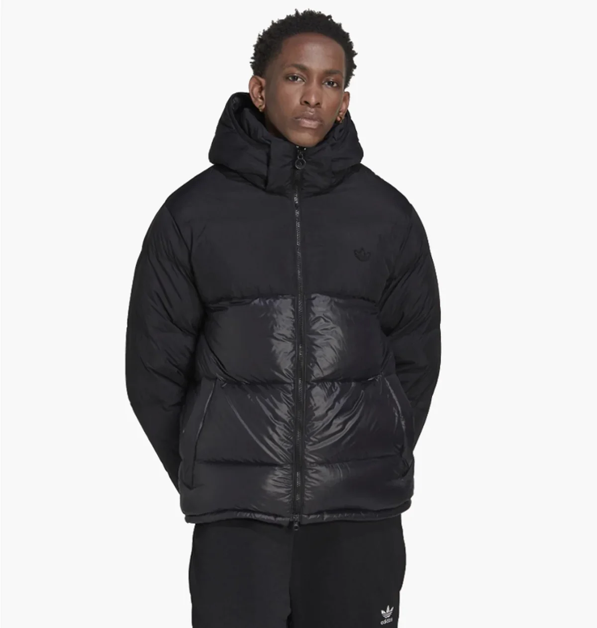 Куртка чоловіча Adidas Down Regen Hooded Puffer Jacket Black Hl9181 (HL9181)