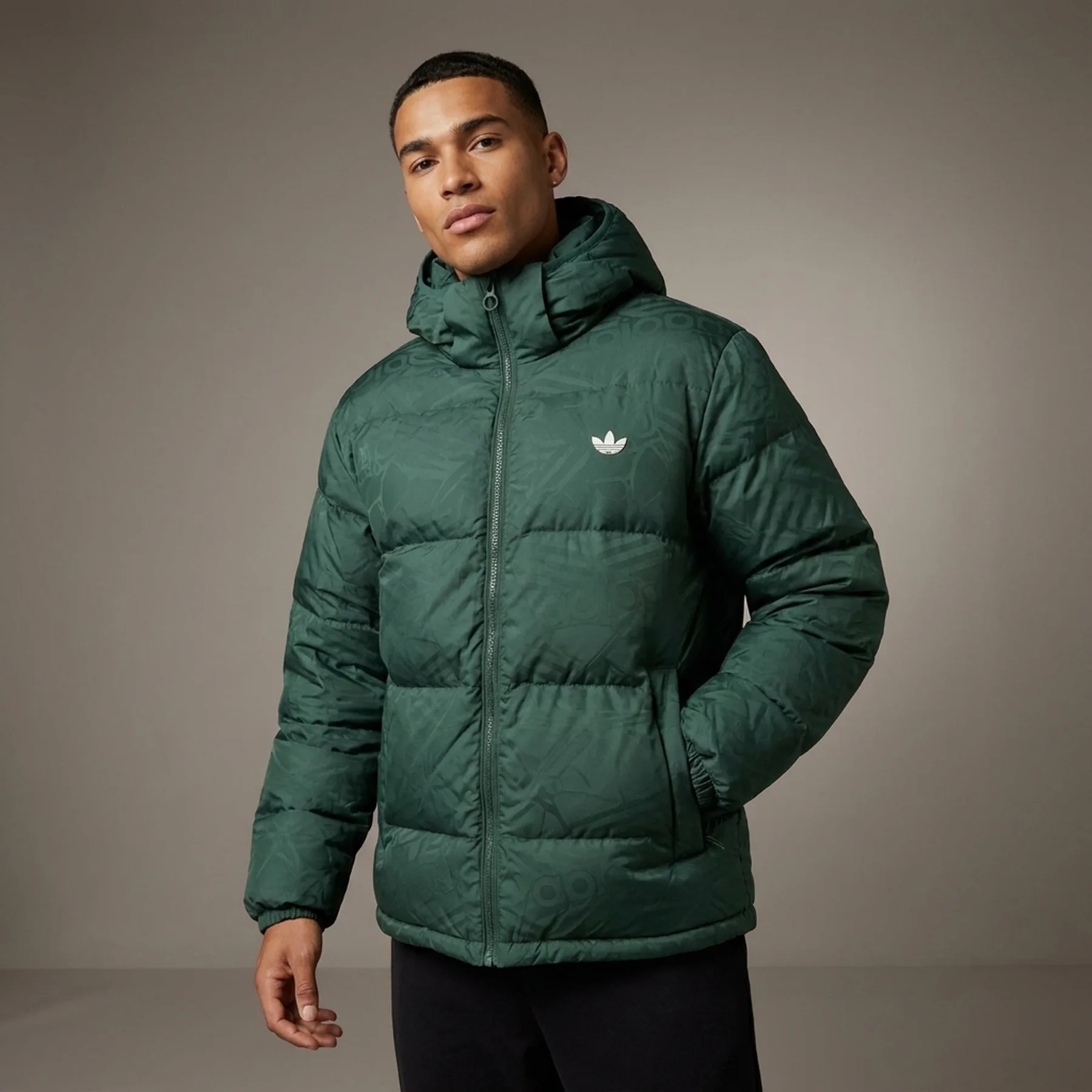 Куртка чоловіча Adidas Monogram Green (HL9219)