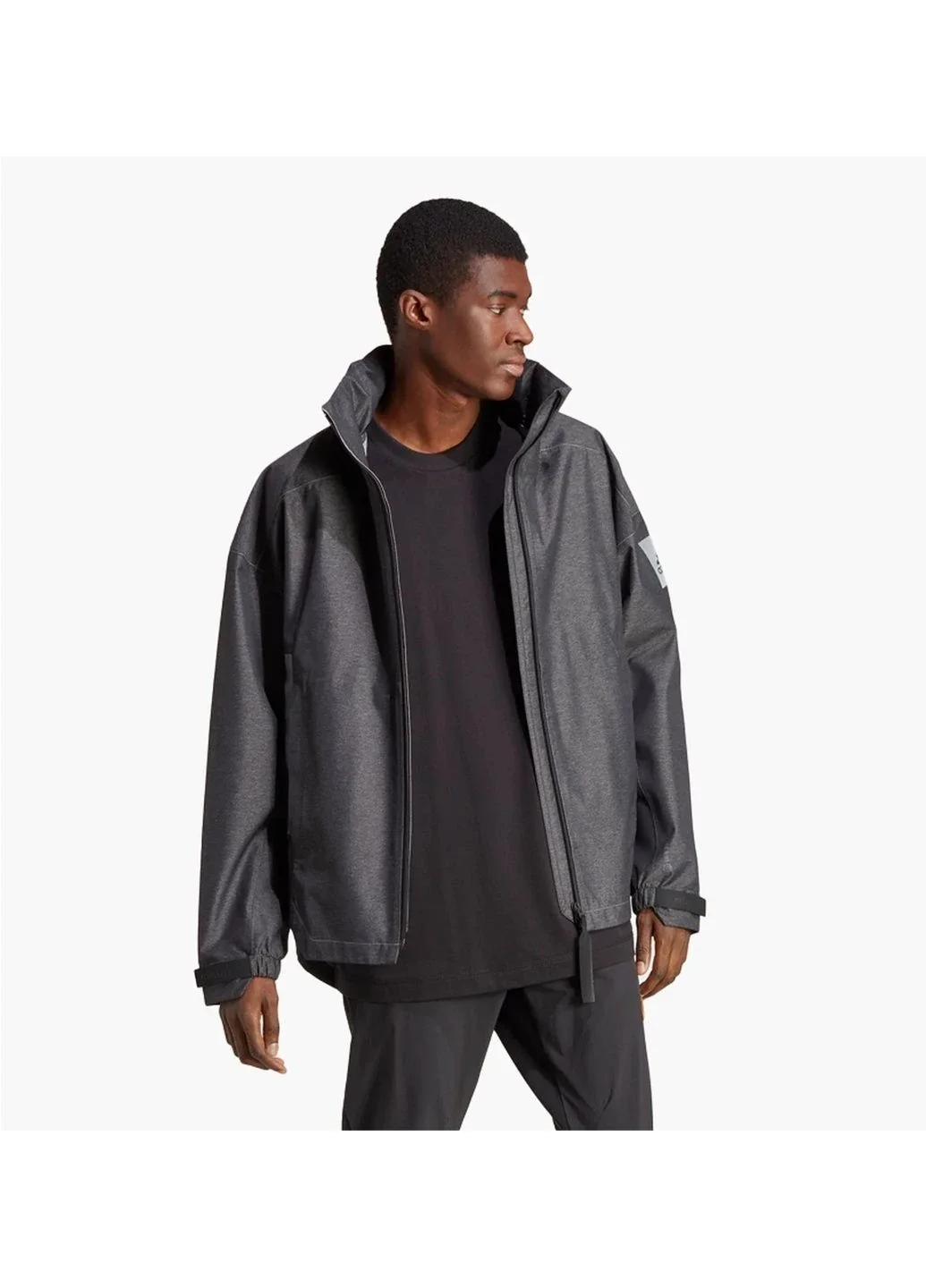 Куртка чоловіча Adidas Myshelter Rain.Rdy Denim Jacket Grey (IB1648)