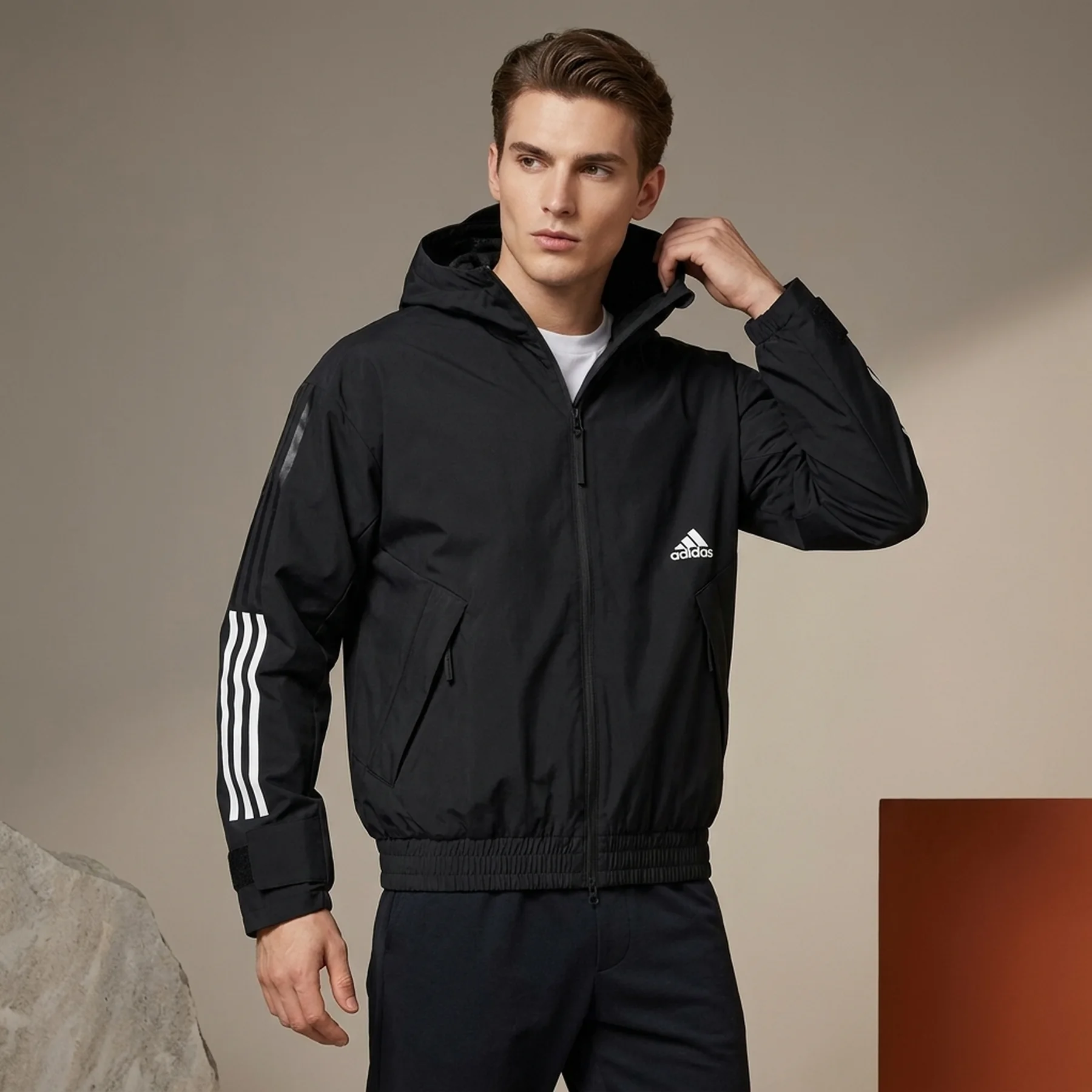 Куртка чоловіча Adidas Storm Black (HG2062)