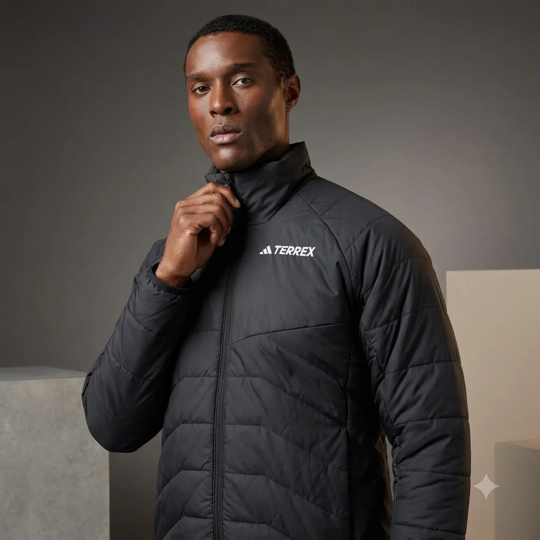 Куртка чоловіча Adidas Terrex Multi Synthetic Insulated Black (IM7689)