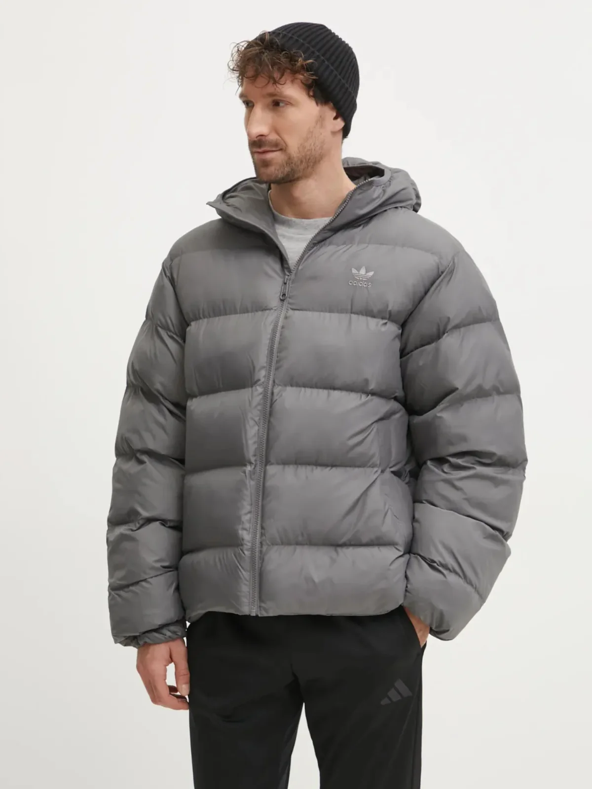 Куртка чоловіча Adidas Tonal Hooded Puffer (IY3398)