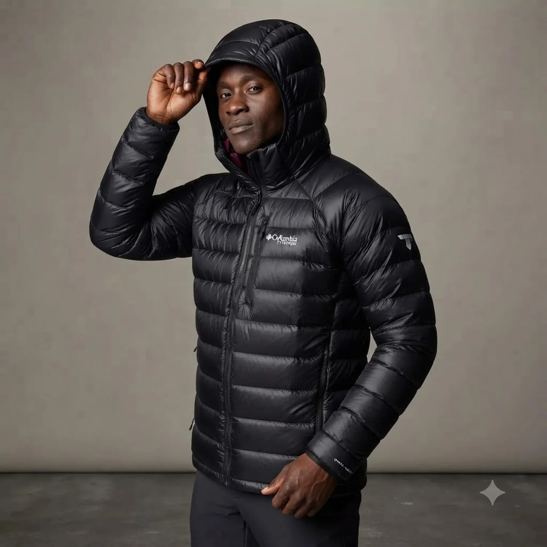 Куртка чоловіча Columbia Arctic Crest Down Hooded Jacket (2088774010)