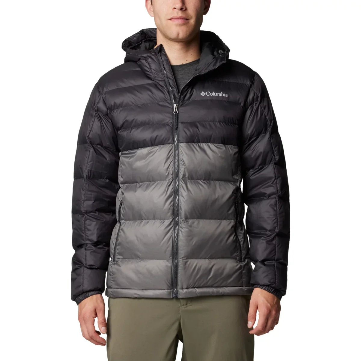 Куртка чоловіча Columbia Buck Butte Ii Insulated Hooded Jacket Grey/Black (2086882023)