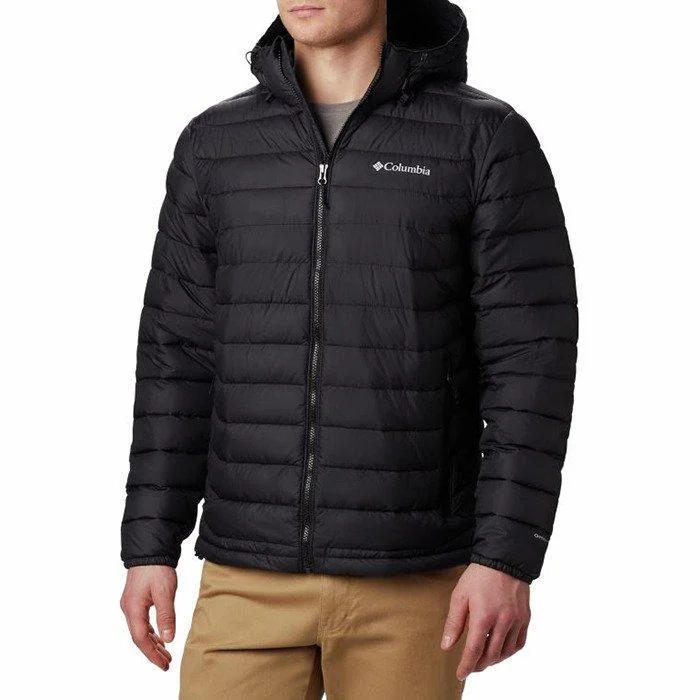 Куртка чоловіча Columbia Columbia Powder Lite Hooded Jacket M Olive (WO1151 010)