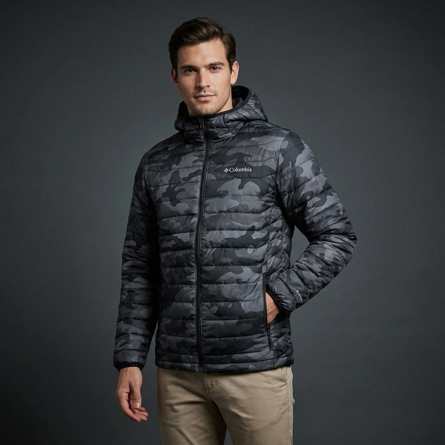 Куртка чоловіча Columbia Down Jacket Columbia Powder Lite (1693931-009)
