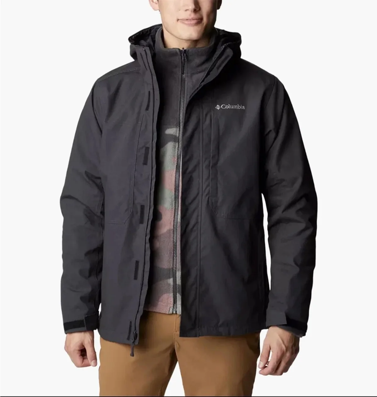 Куртка чоловіча Columbia Loma Vista Interchange Jacket Black (WM0399-011)