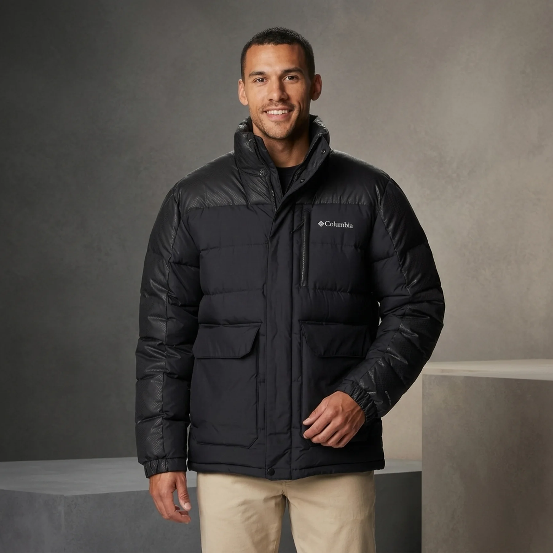 Куртка чоловіча Columbia Mineral Ridge Black Dot Black (WM6803-010)