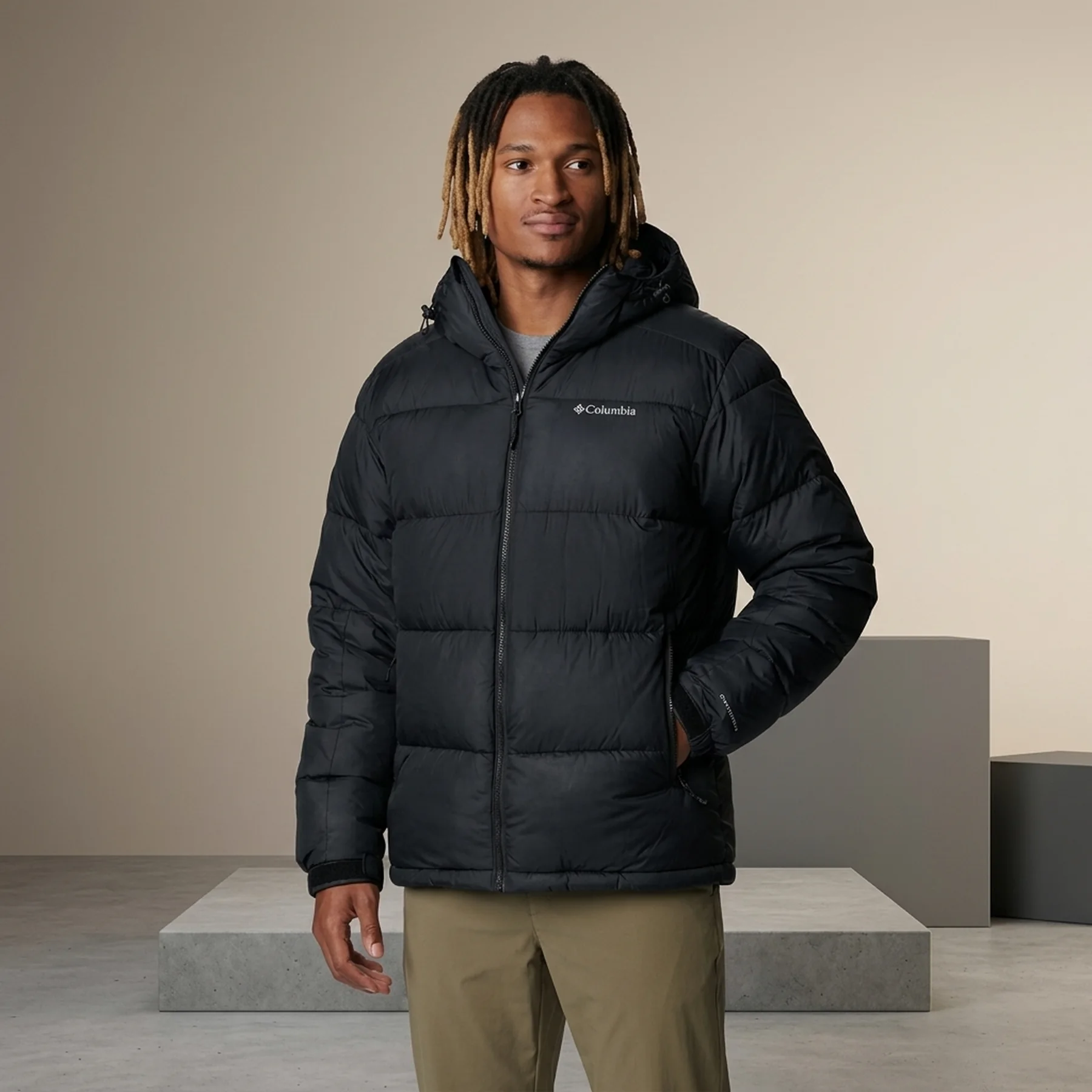 Куртка чоловіча Columbia Pike Lake Ii Hooded Jacket Black (WM0326-010)