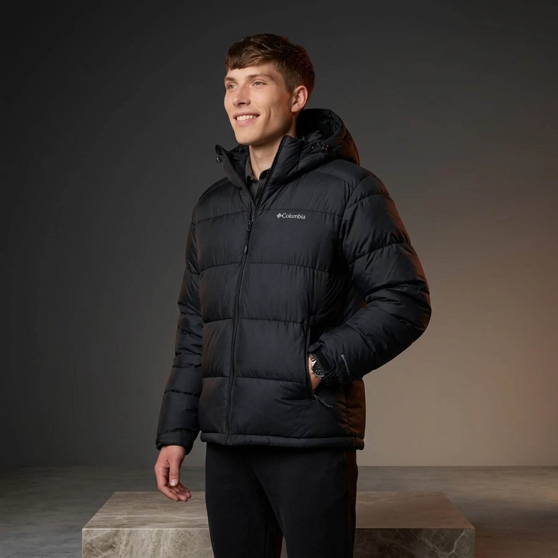 Куртка чоловіча Columbia Pike Lake™ Ii Hooded Jacket Black (WM0326-012)