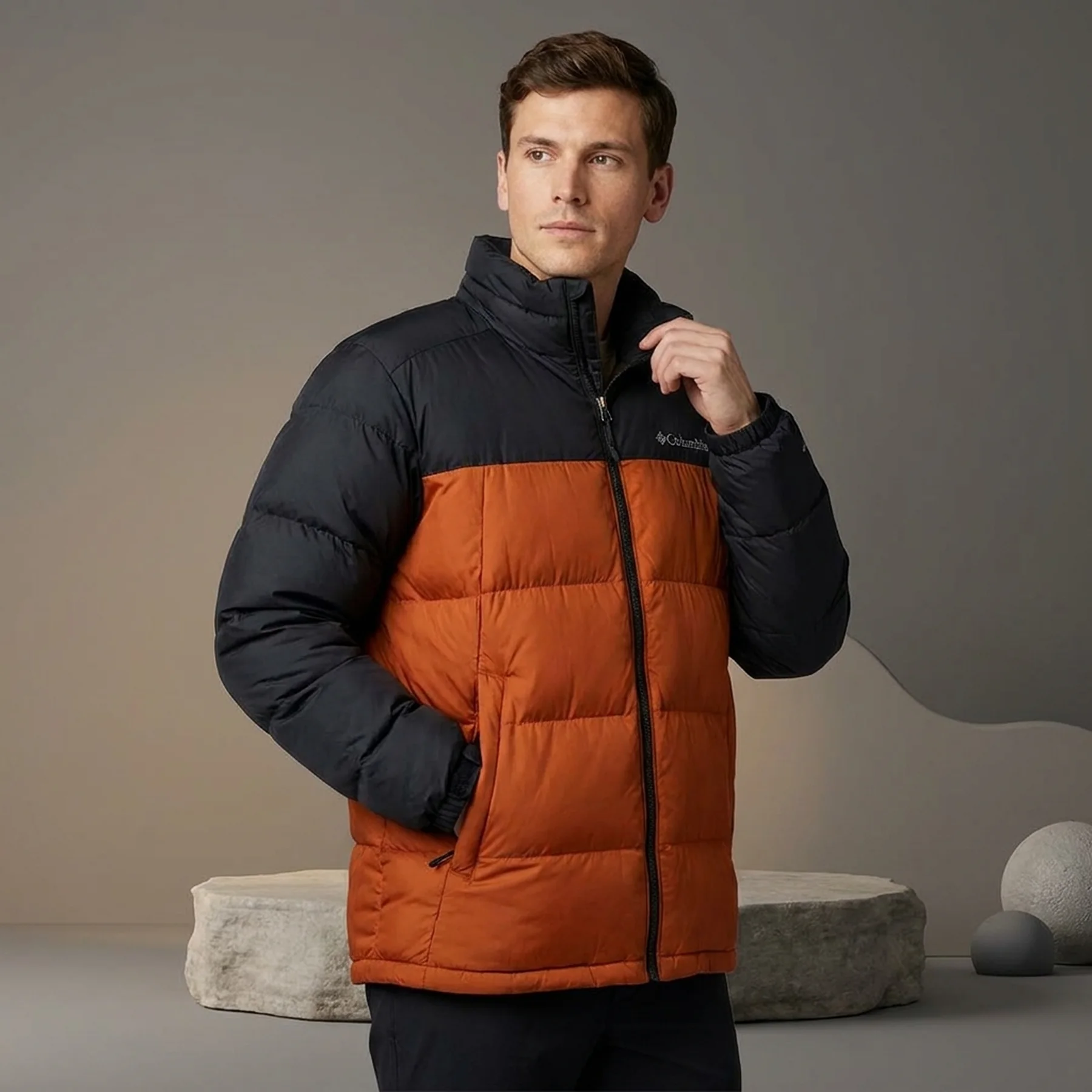 Куртка чоловіча Columbia Pike Lake Jacket Orange/Black (1738021-858)