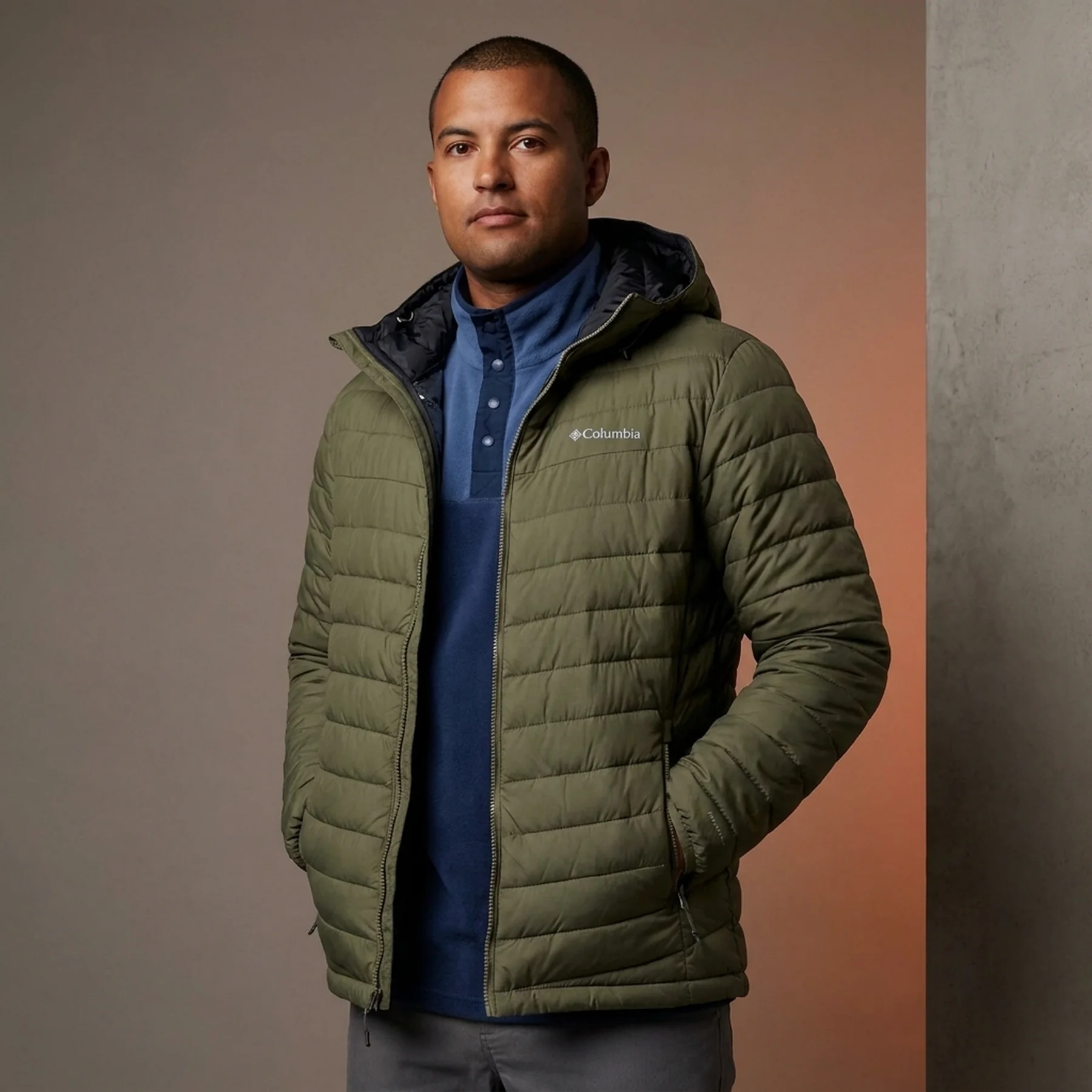 Куртка чоловіча Columbia Slope Edge™ Ii Hooded Jacket Green (XM5215-397)