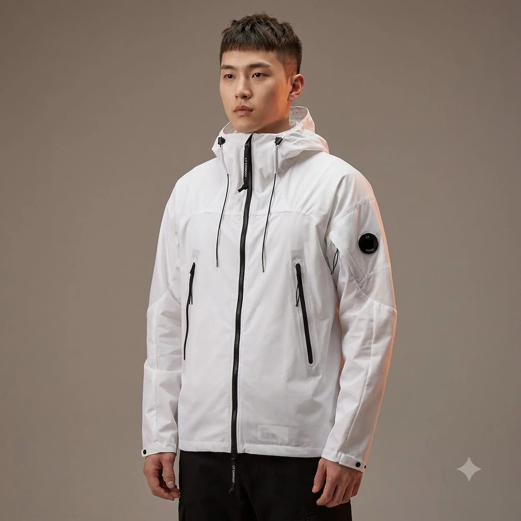 Куртка чоловіча Cp Company Pro-Tek White Jacket