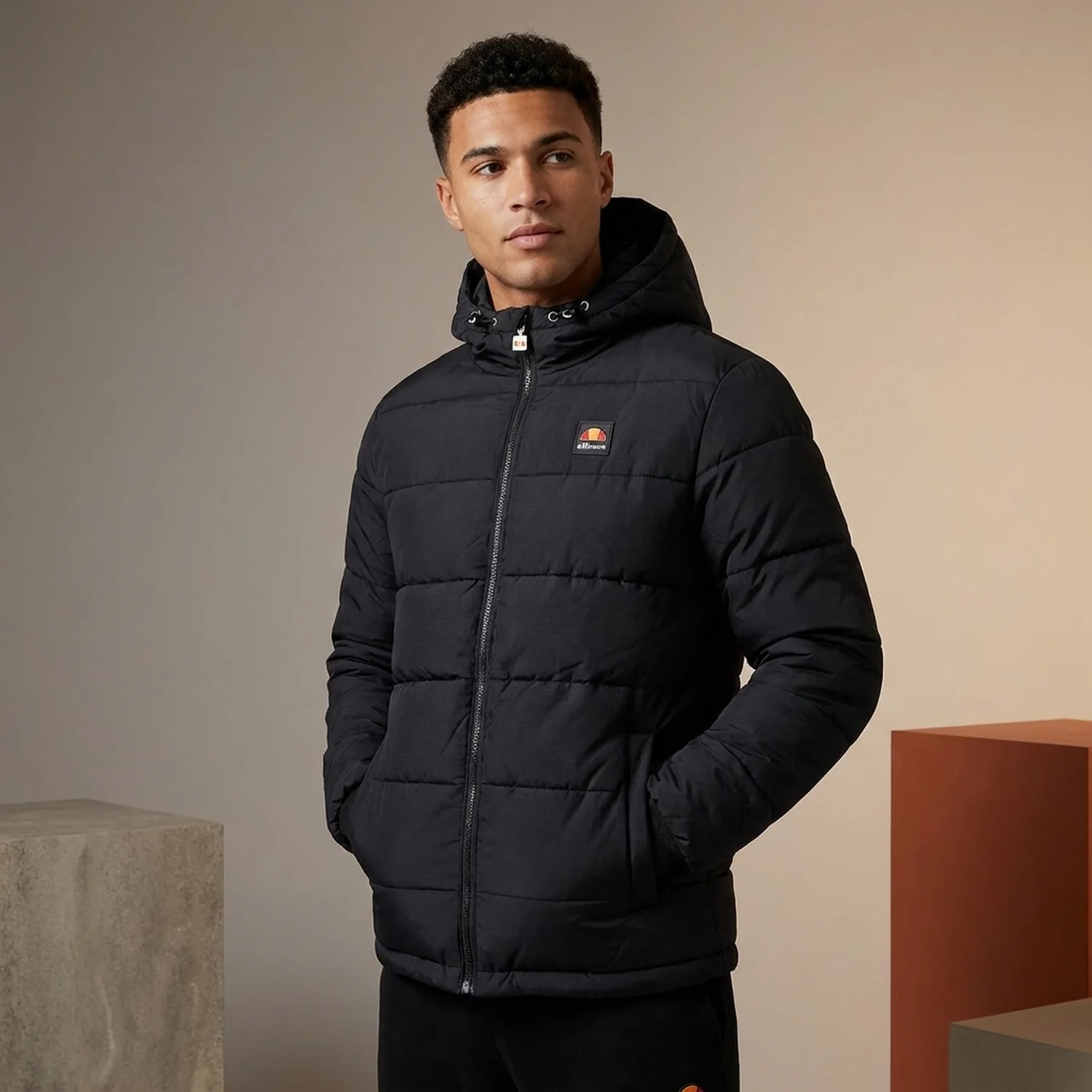 Куртка чоловіча Ellesse Agaric Padded Jacket Black (66352-3470367)