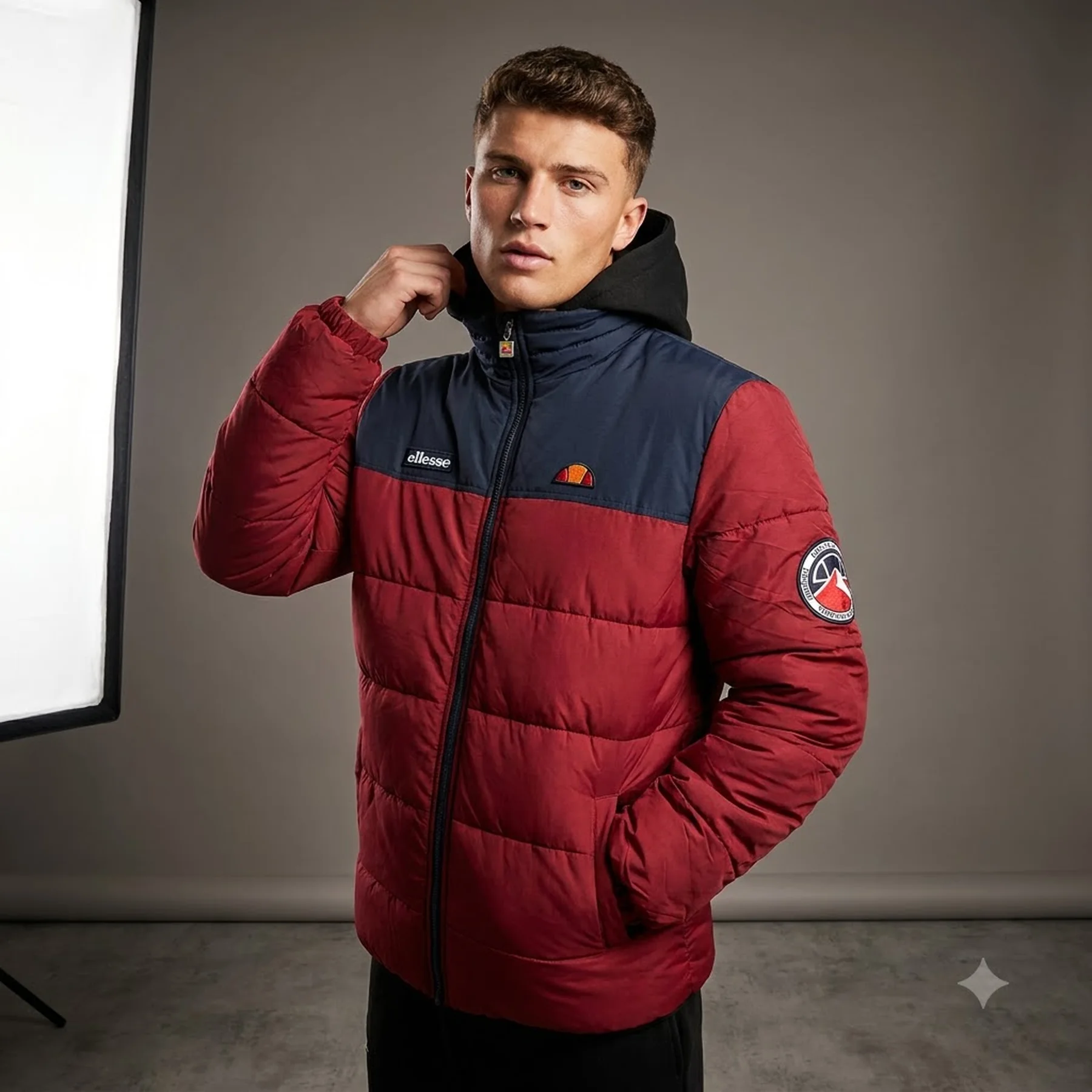 Куртка чоловіча Ellesse Nebula Padded Jacket Red/Blue (SHR12789-803)
