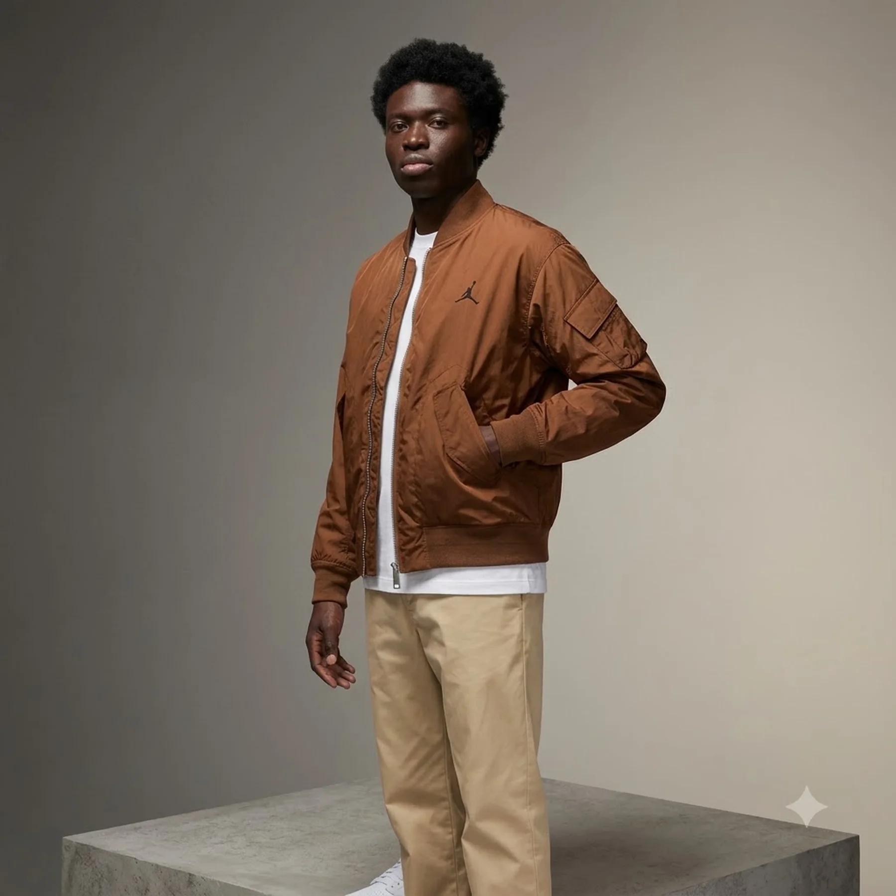 Куртка чоловіча Jordan Essentials Renegade Jacket Brown (FB7316-281)