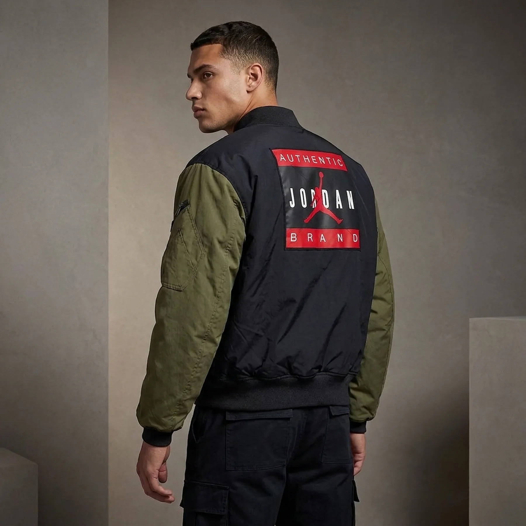 Куртка чоловіча Jordan Renegade Black/Green (HQ2664-045)