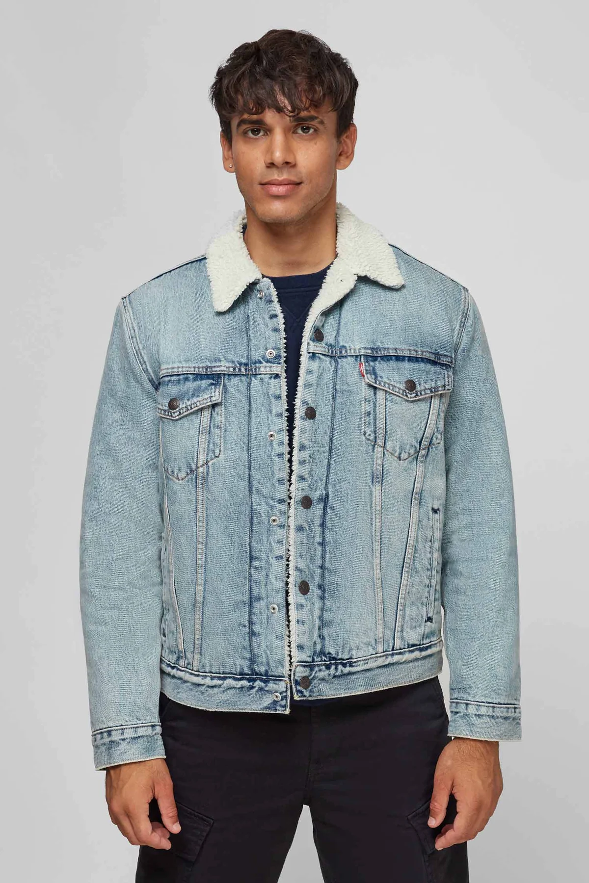 Куртка чоловіча Levi's Type 3 Sherpa (16365-0070)