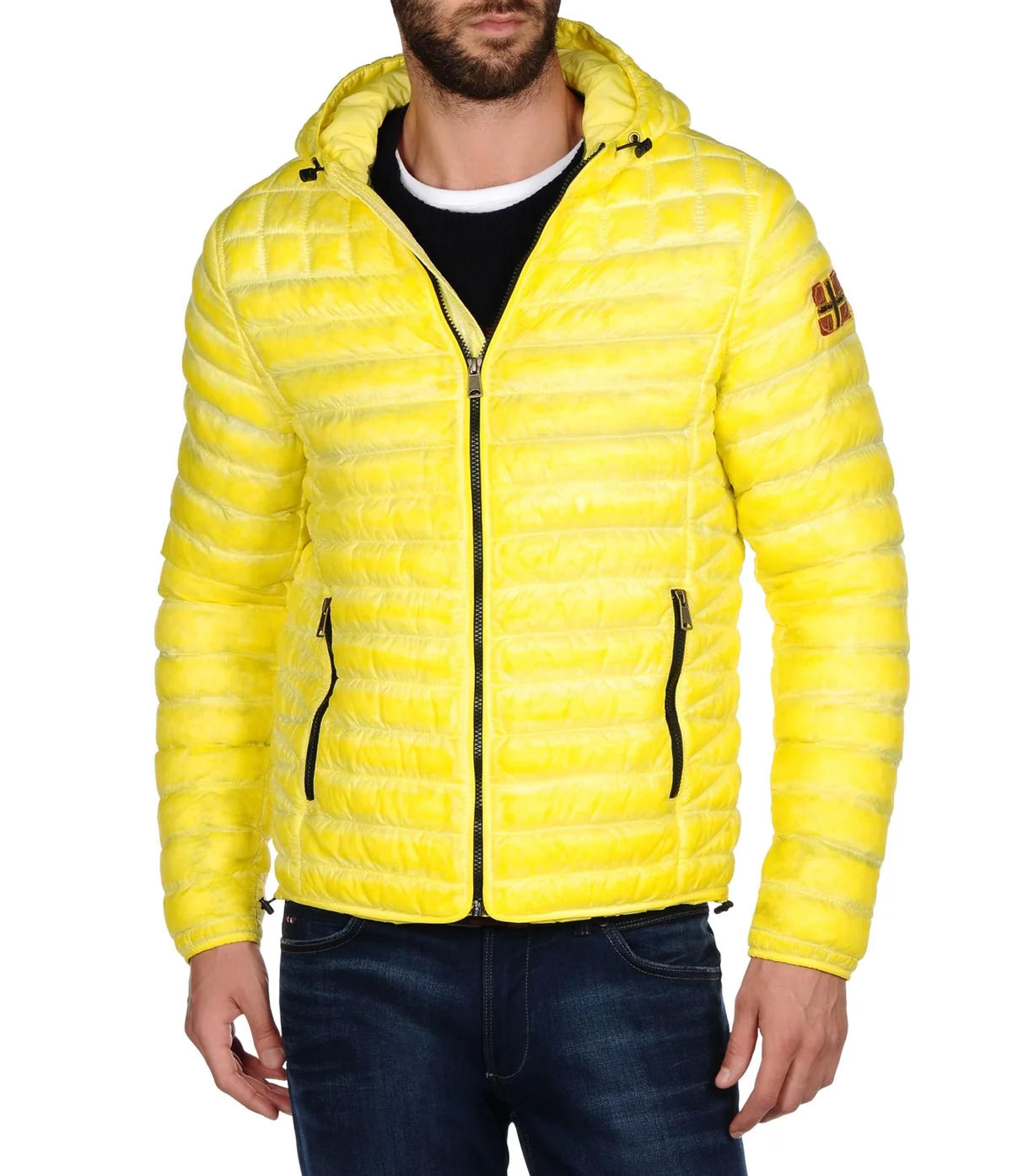 Куртка чоловіча Napapijri Micro Down Jacket Yellow