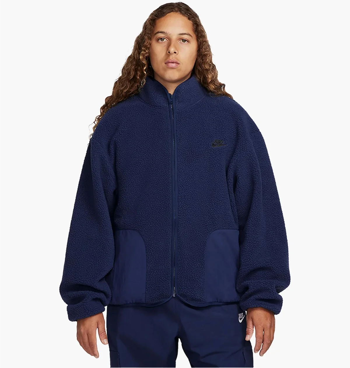 Куртка чоловіча Nike Club Fleece Winterized Jacket Blue (FB8386-410)