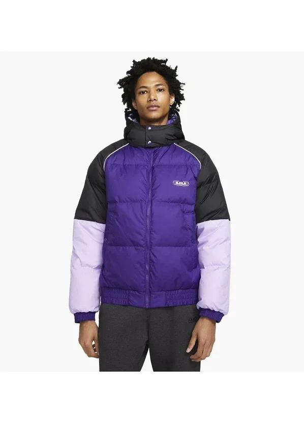 Куртка чоловіча Nike Lebron Mens Down Basketball Jacket Violet/Black (DQ6140-547)